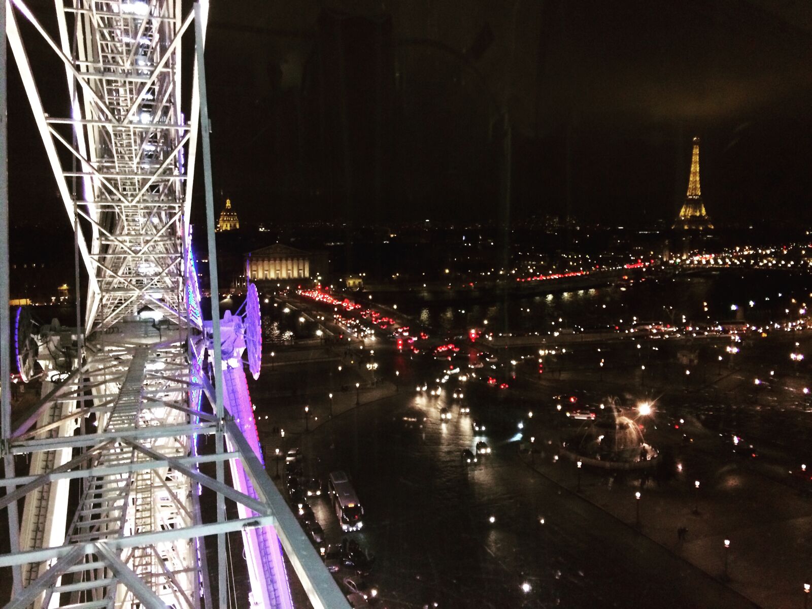 iPhone 5s back camera 4.15mm f/2.2 sample photo. Paris, the ferris wheel photography