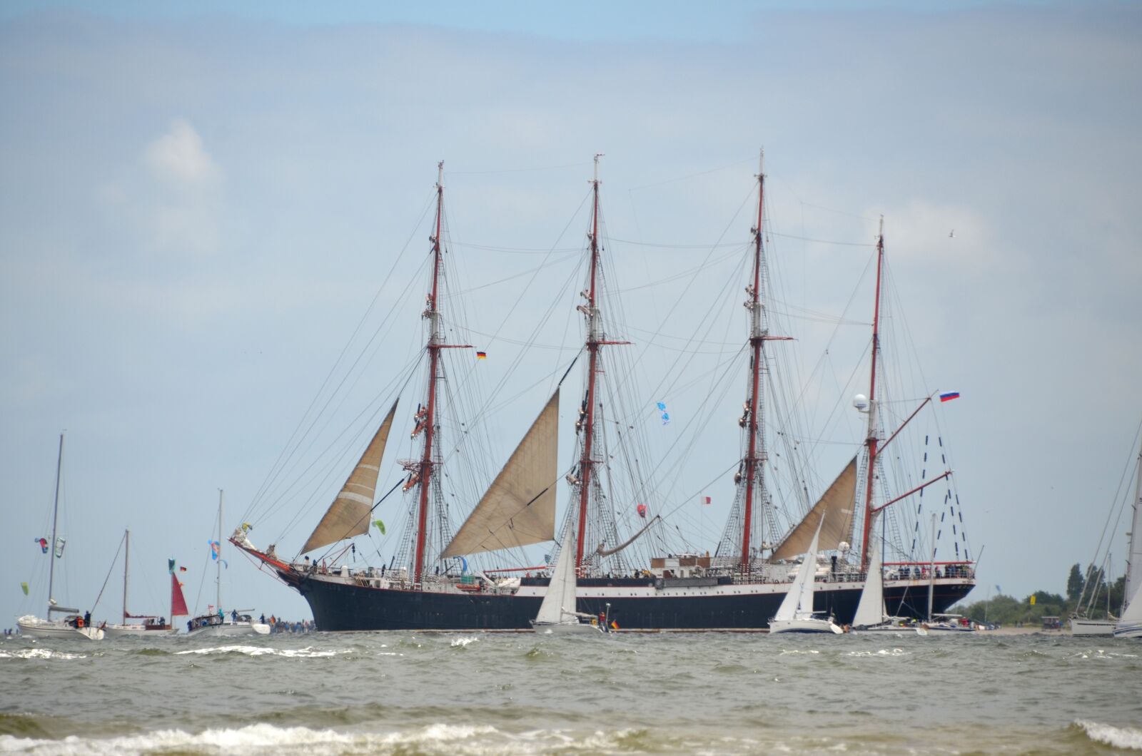 Nikon D5100 sample photo. Sail, ship, kiel week photography