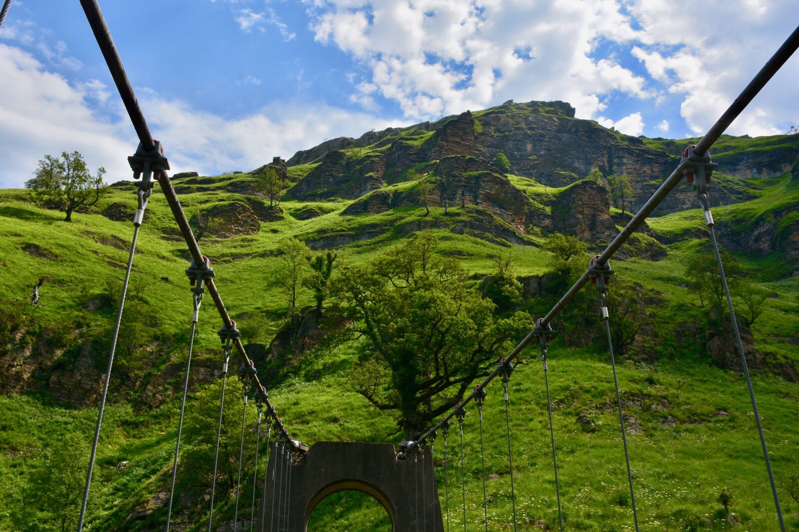 Nikon D7100 sample photo. Bridge, the suspension bridge photography
