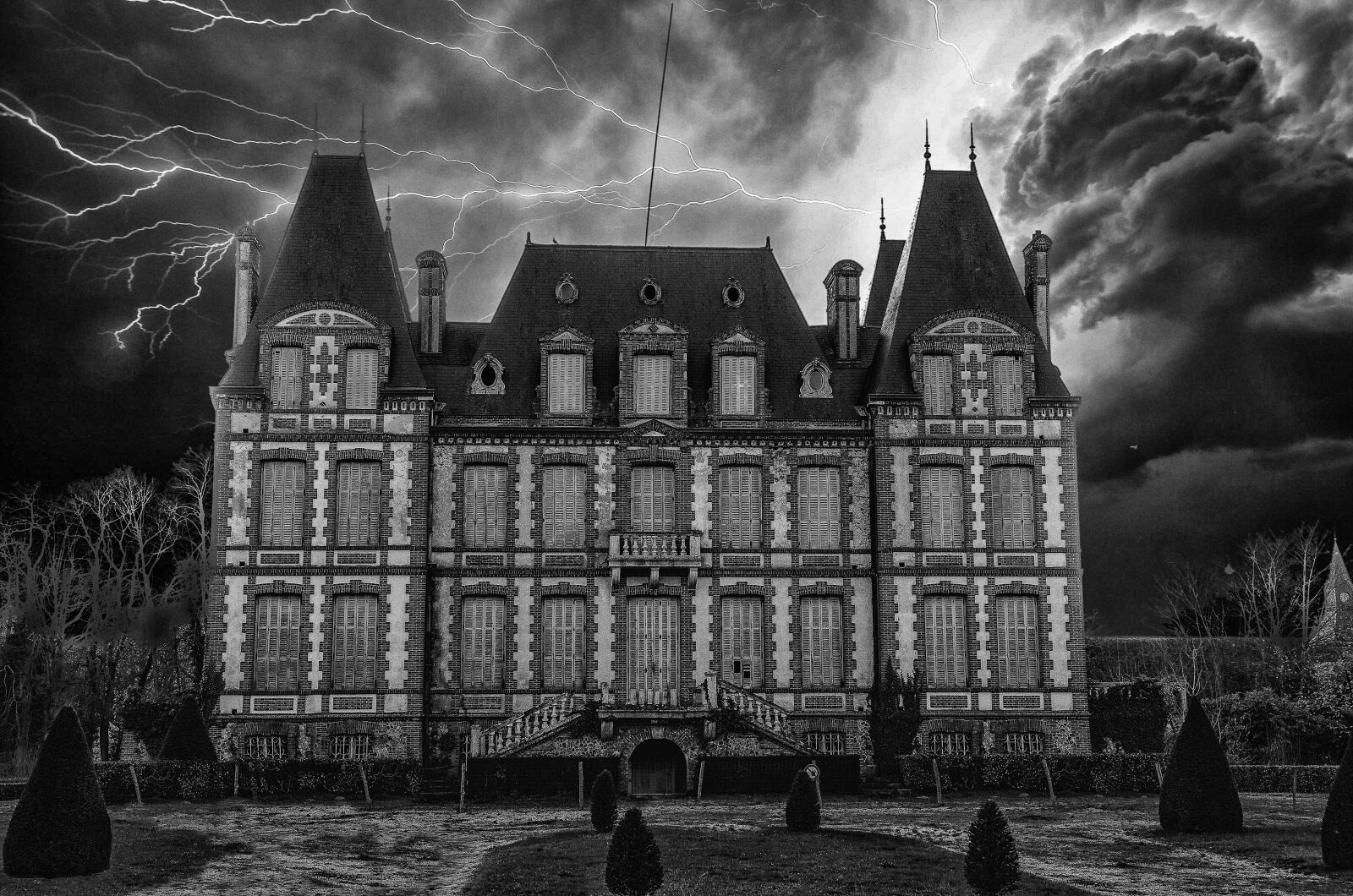Nikon D7000 sample photo. Dramatic, black and white photography