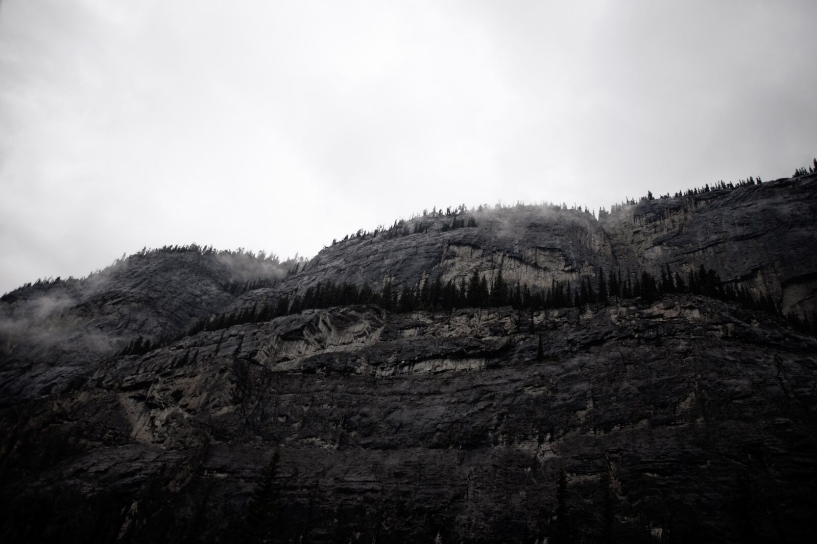 Nikon D5500 sample photo. Mountain, cliff, canada photography