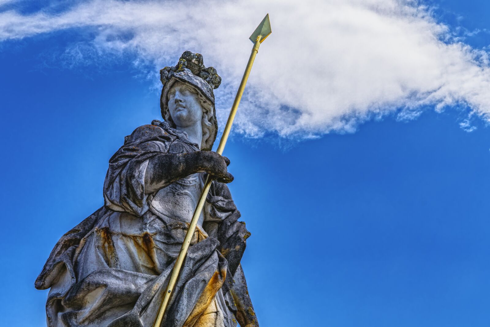 Sony a6300 + Sigma 30mm F2.8 EX DN sample photo. Statue of minerva, giuseppe photography