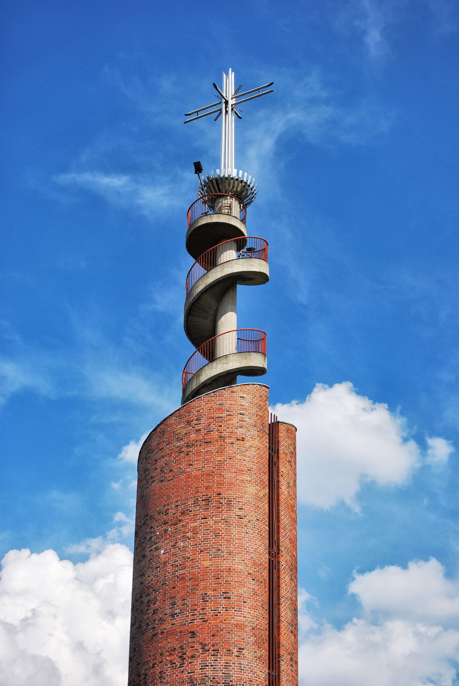 Nikon D60 sample photo. Tower, church, cross photography