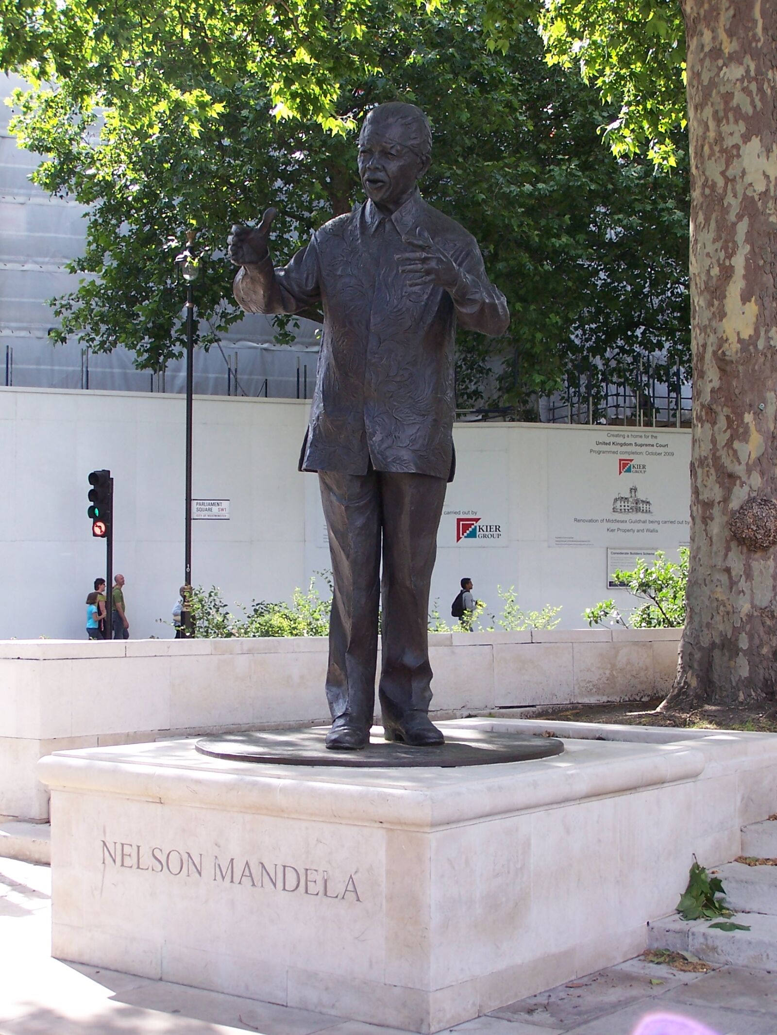 Kodak DX6490 ZOOM DIGITAL CAMERA sample photo. Mandela, mandela, statue photography