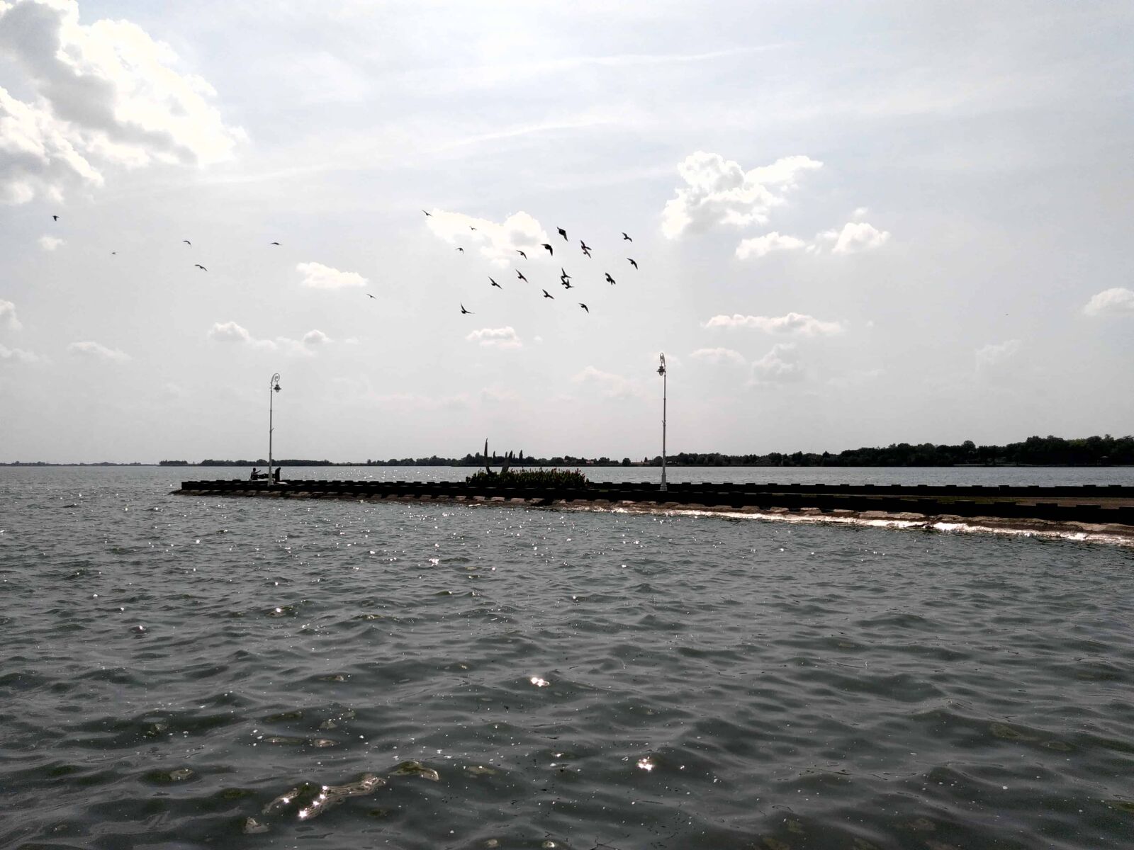 Lenovo S60-A sample photo. Palic lake, blue sky photography