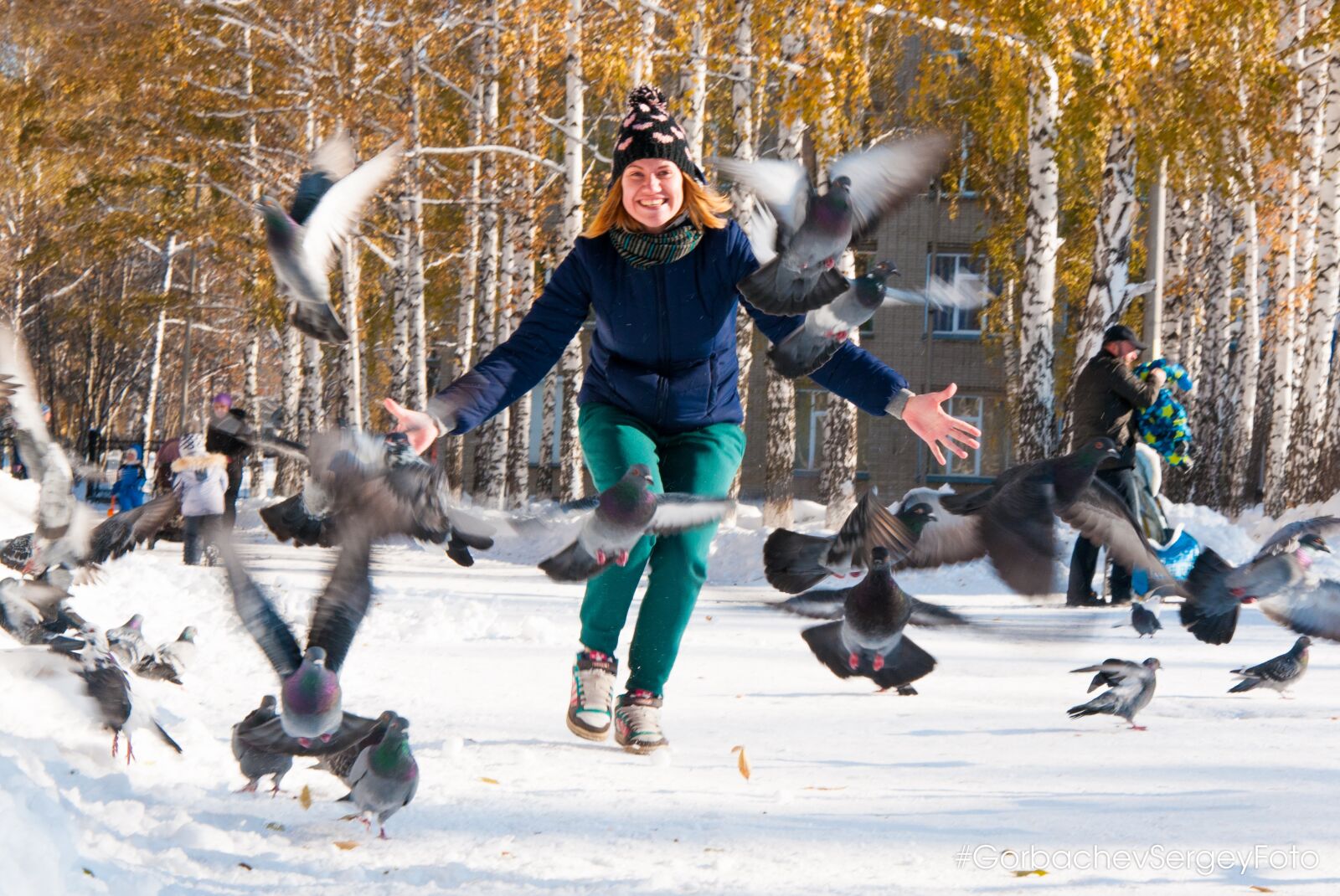 Nikon D300S sample photo. Winter, snow, fun photography