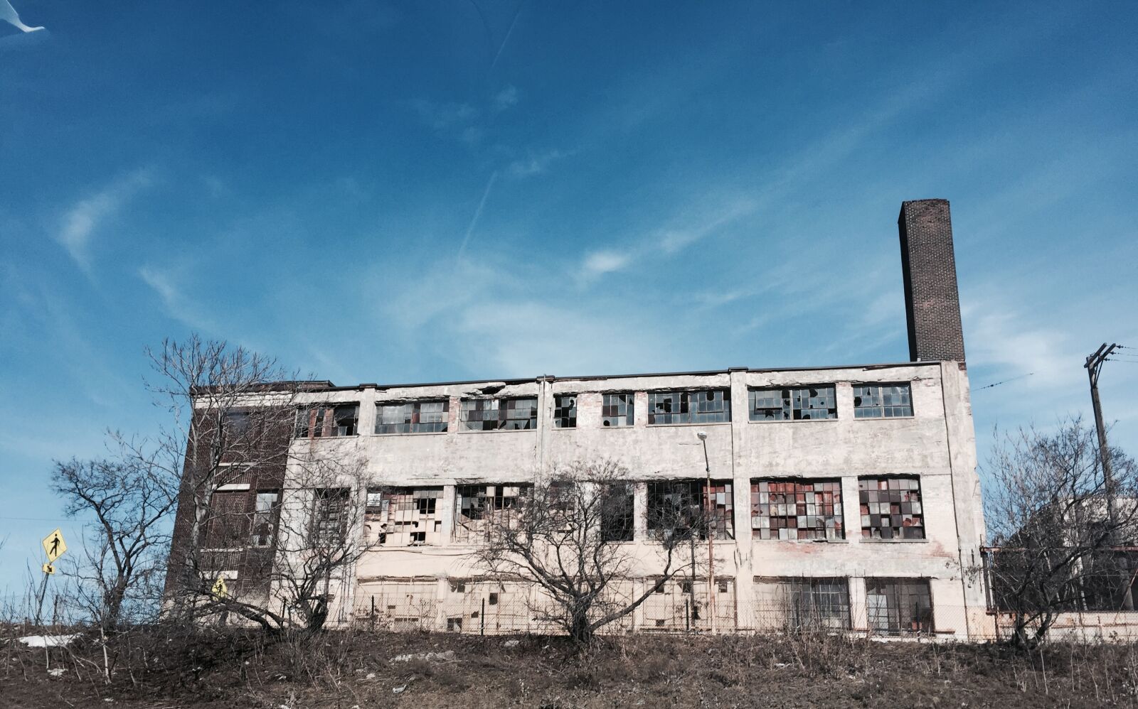 Apple iPhone 6 sample photo. Detroit, slums photography