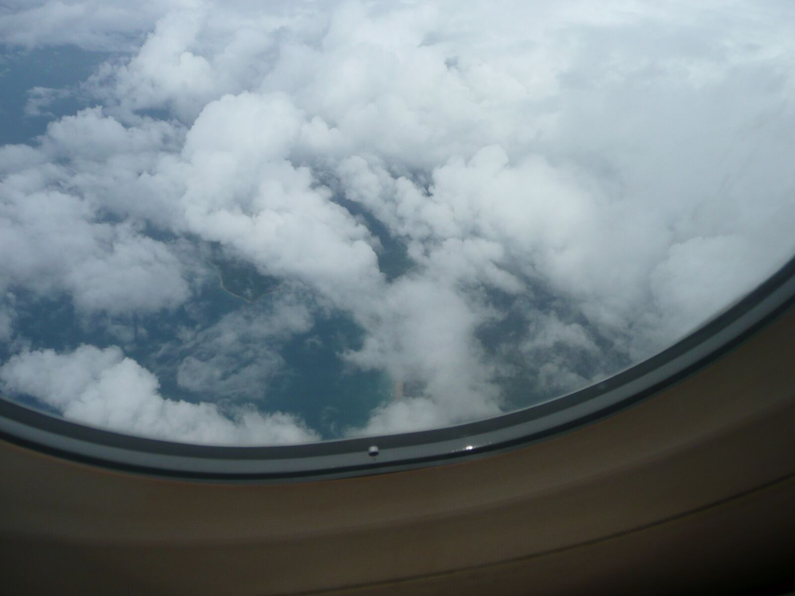 Panasonic DMC-TZ3 sample photo. Airplane view, above the photography