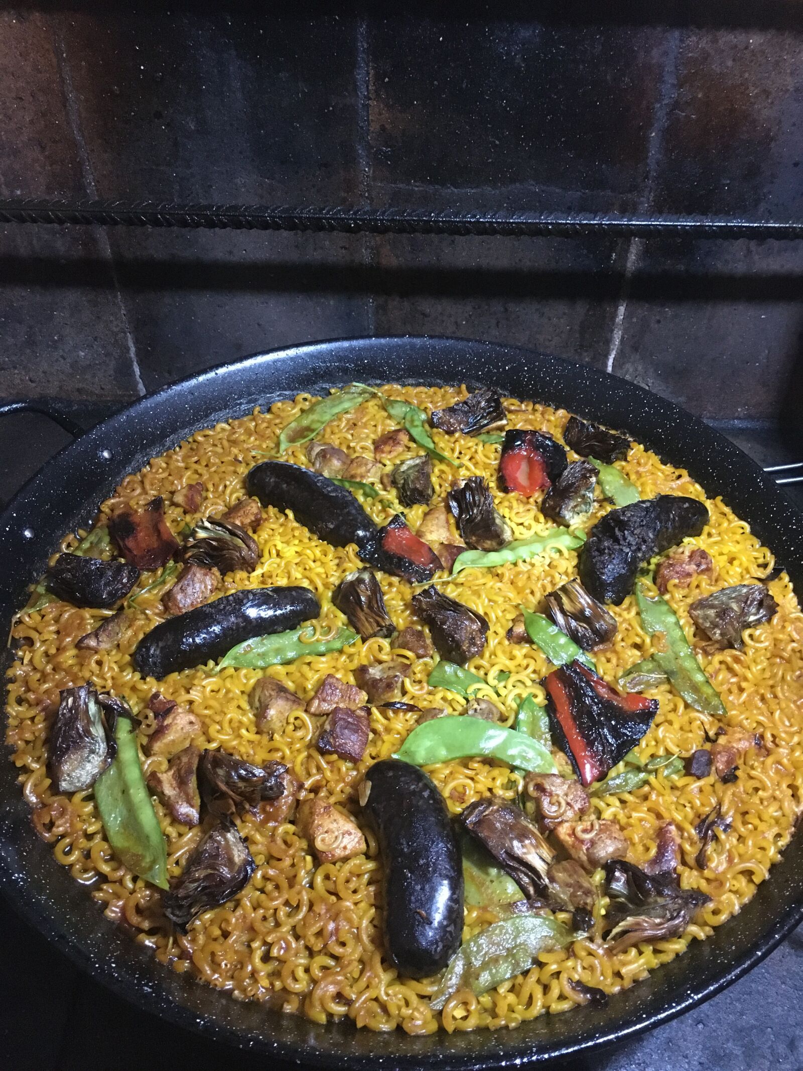 Apple iPhone 6s sample photo. Paella, valencia, fideua photography
