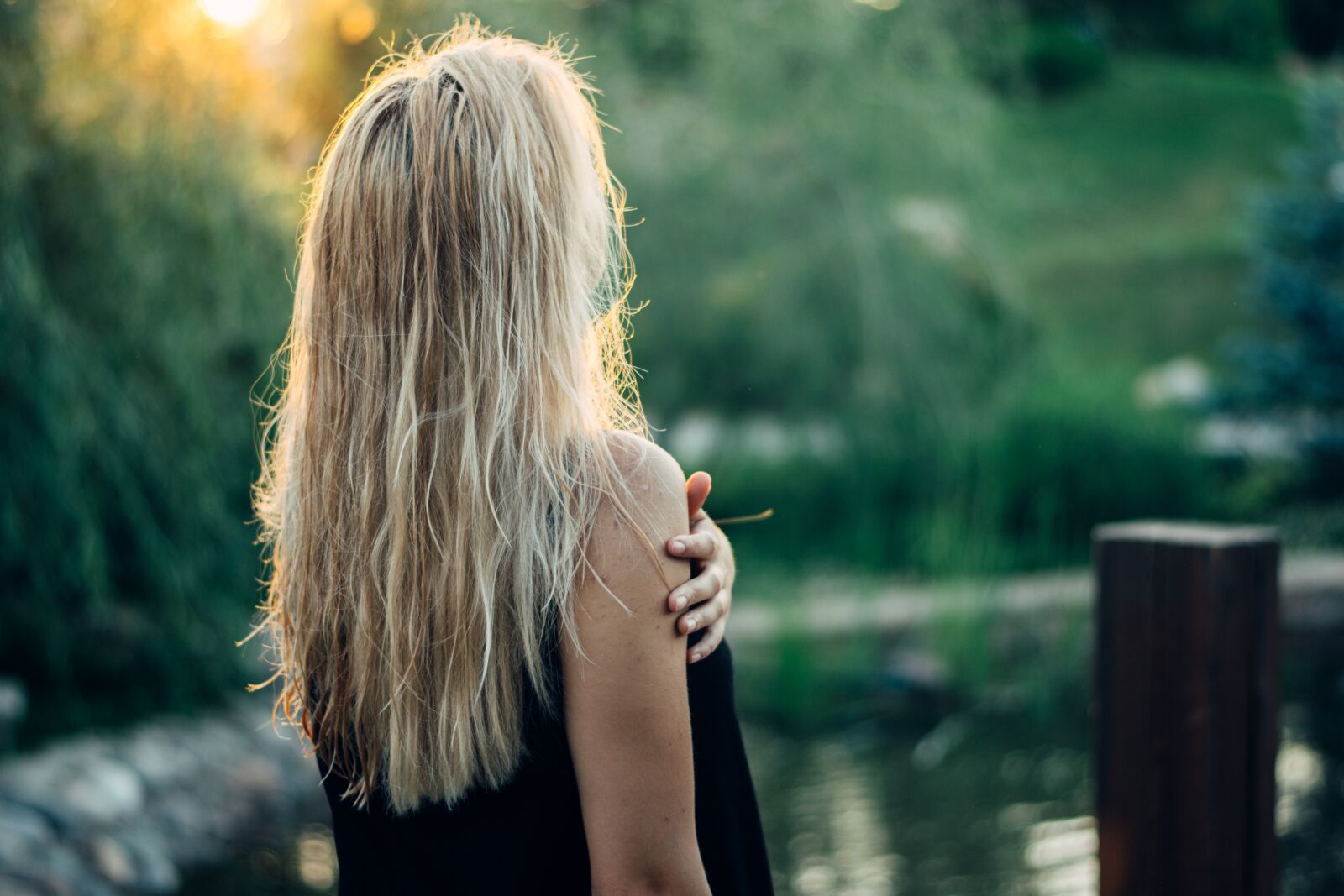 Nikon D5300 sample photo. Girl, blonde, hair photography