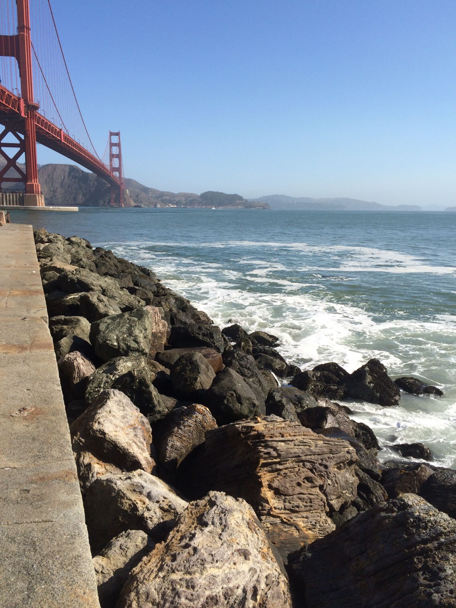 iPhone 5s back camera 4.15mm f/2.2 sample photo. Golden gate bridge, san photography