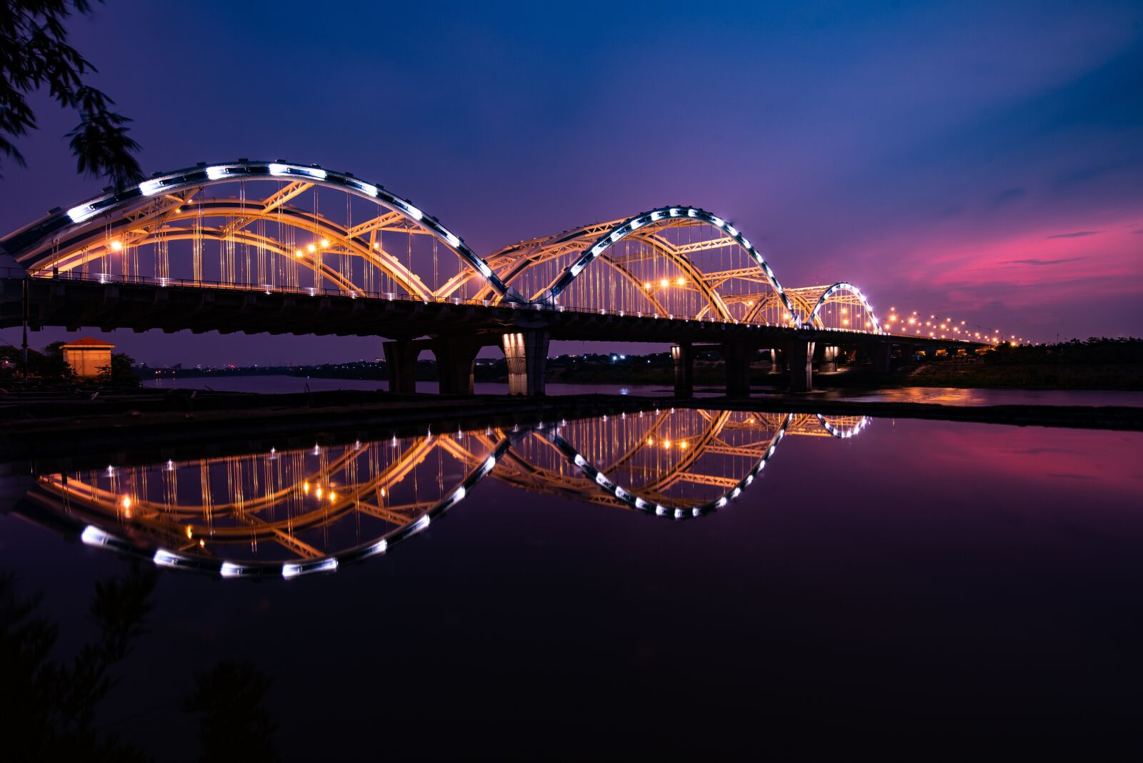 Nikon D750 sample photo. Vietnam, bridge, river photography