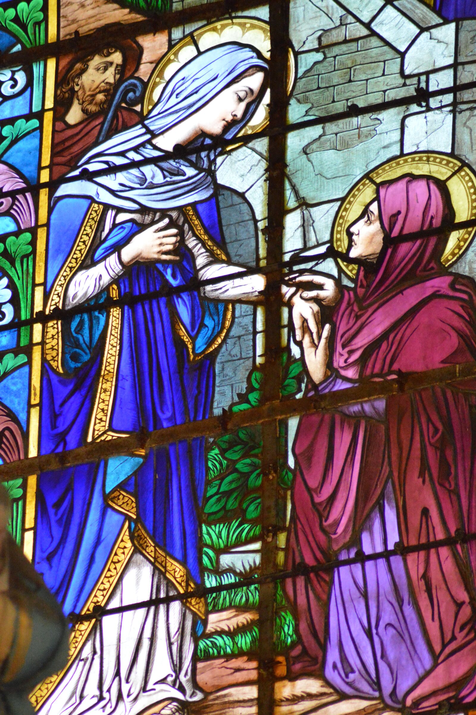 Nikon D3200 sample photo. Stained glass, women, pregnant photography