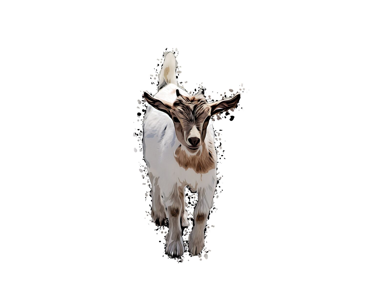 Canon EOS 650D (EOS Rebel T4i / EOS Kiss X6i) sample photo. Goat, small goat, young photography