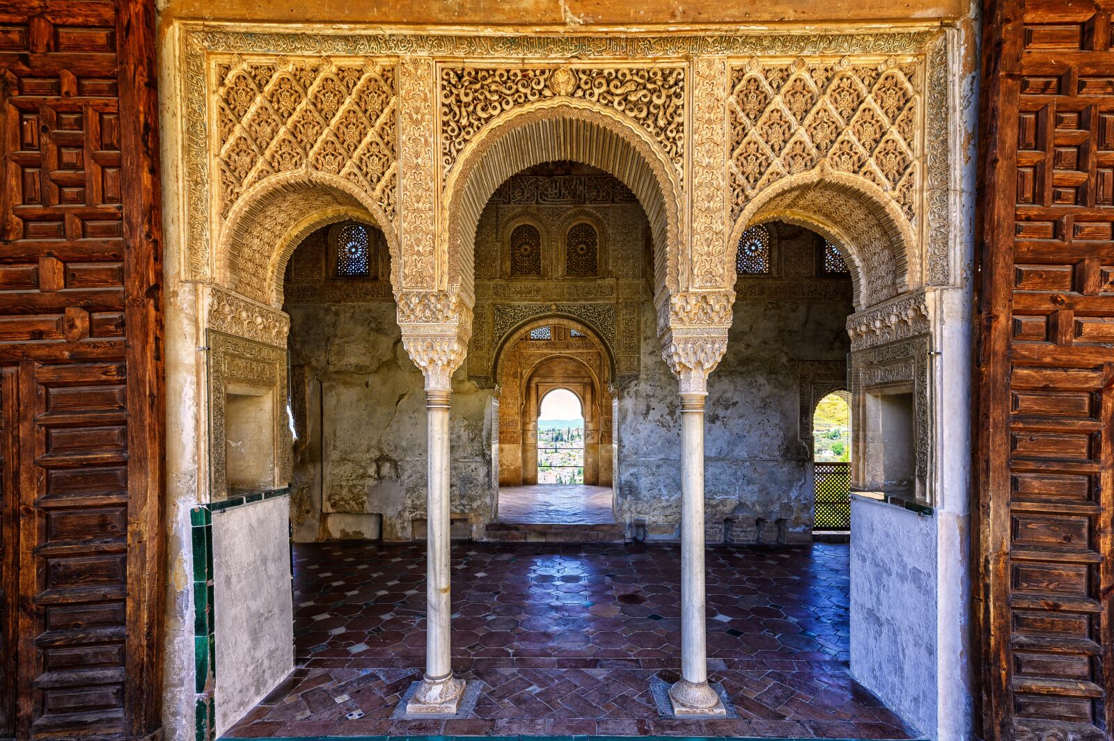 Nikon Z6 sample photo. Palace, alhambra, moorish photography