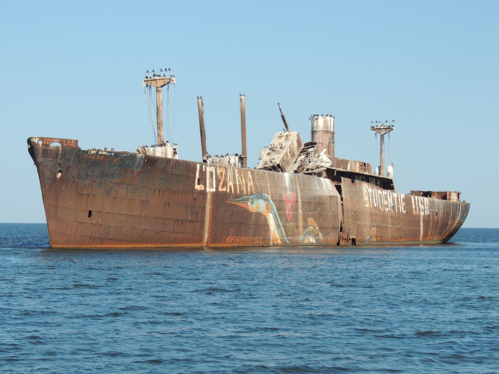 Nikon Coolpix P510 sample photo. Wreck, steamer, vessel photography