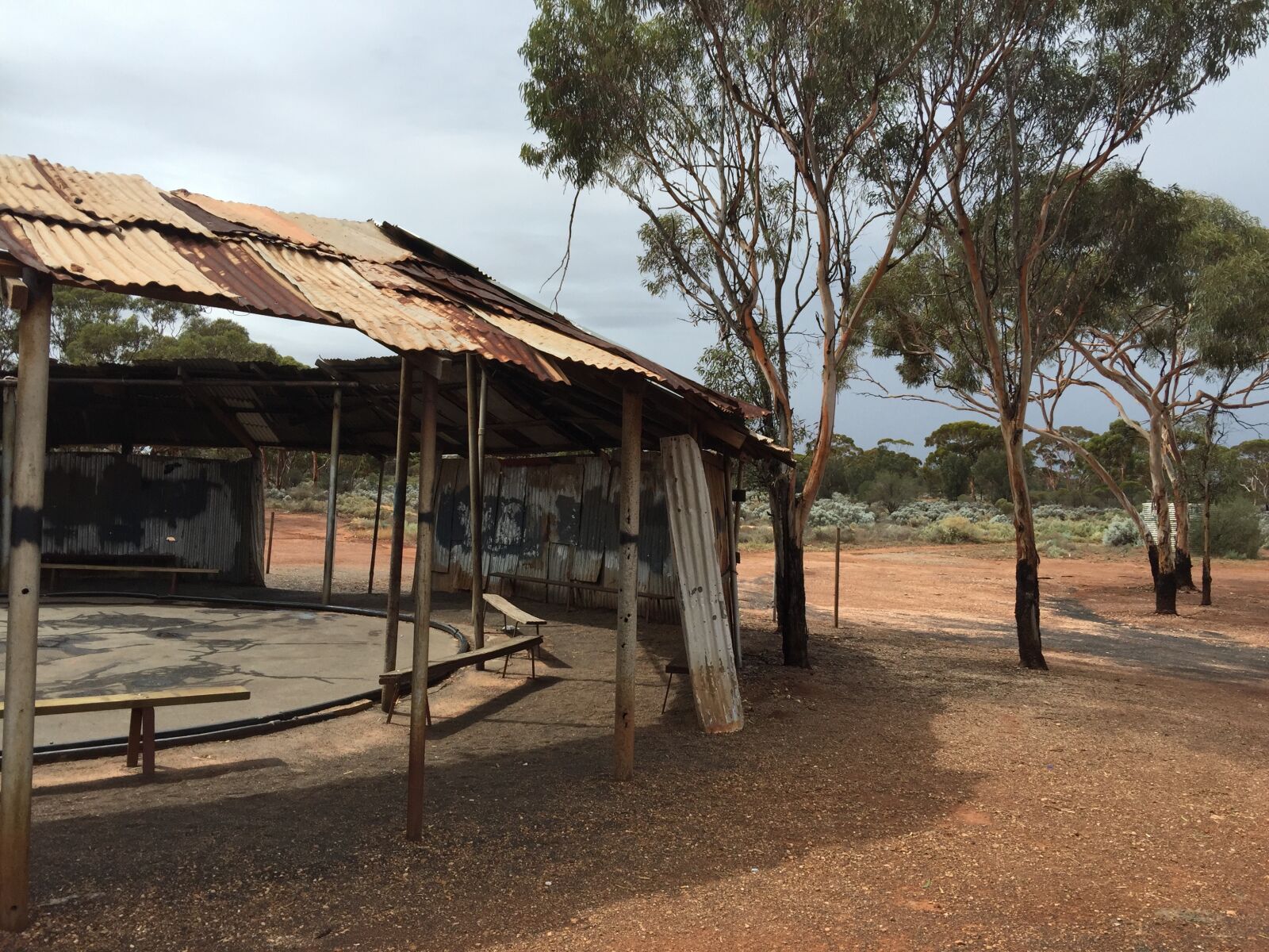 iPhone 6 Plus back camera 4.15mm f/2.2 sample photo. Corrugated, two-up, goldfields photography