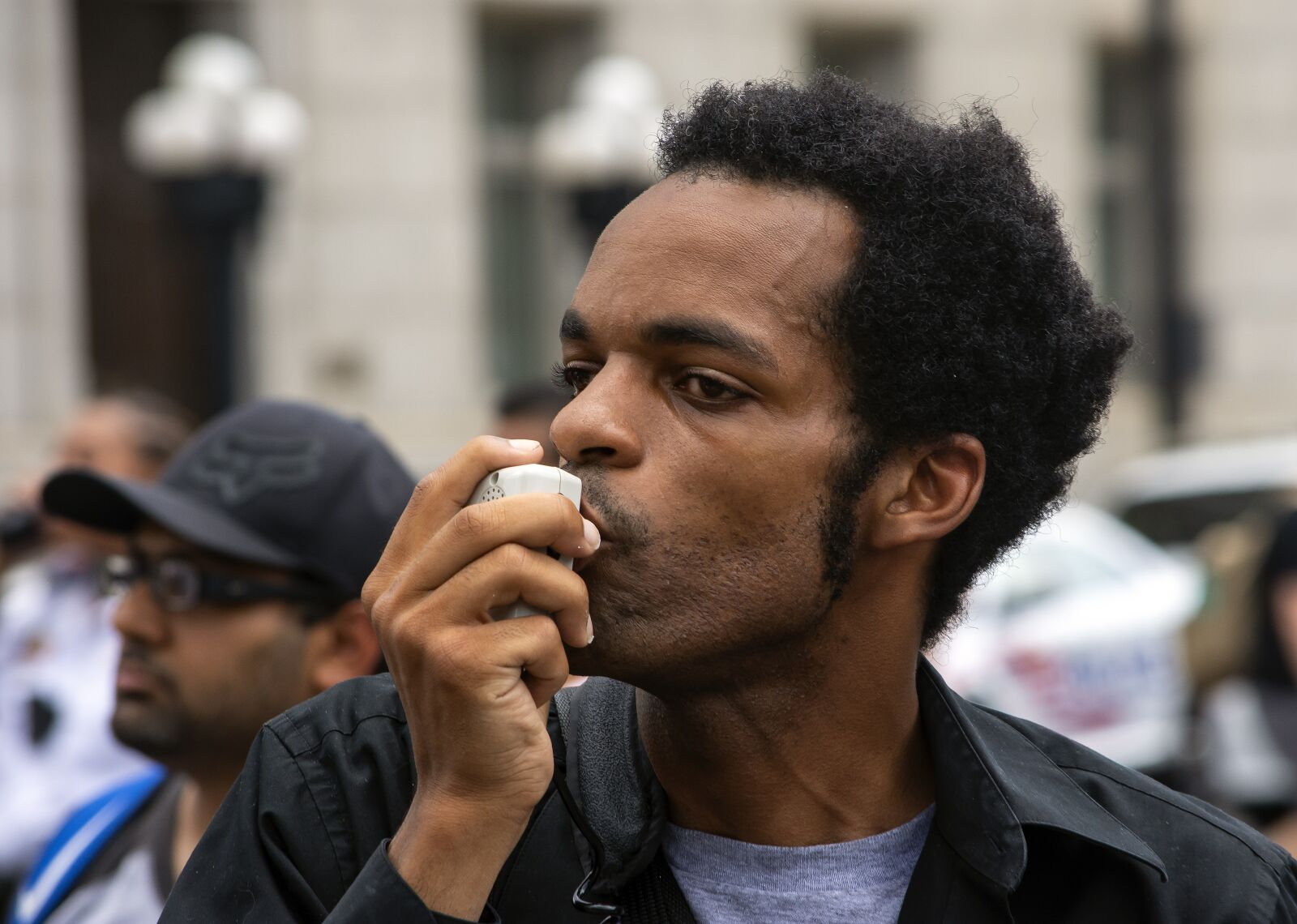 Nikon D7200 sample photo. Protestor, demonstration, protest photography