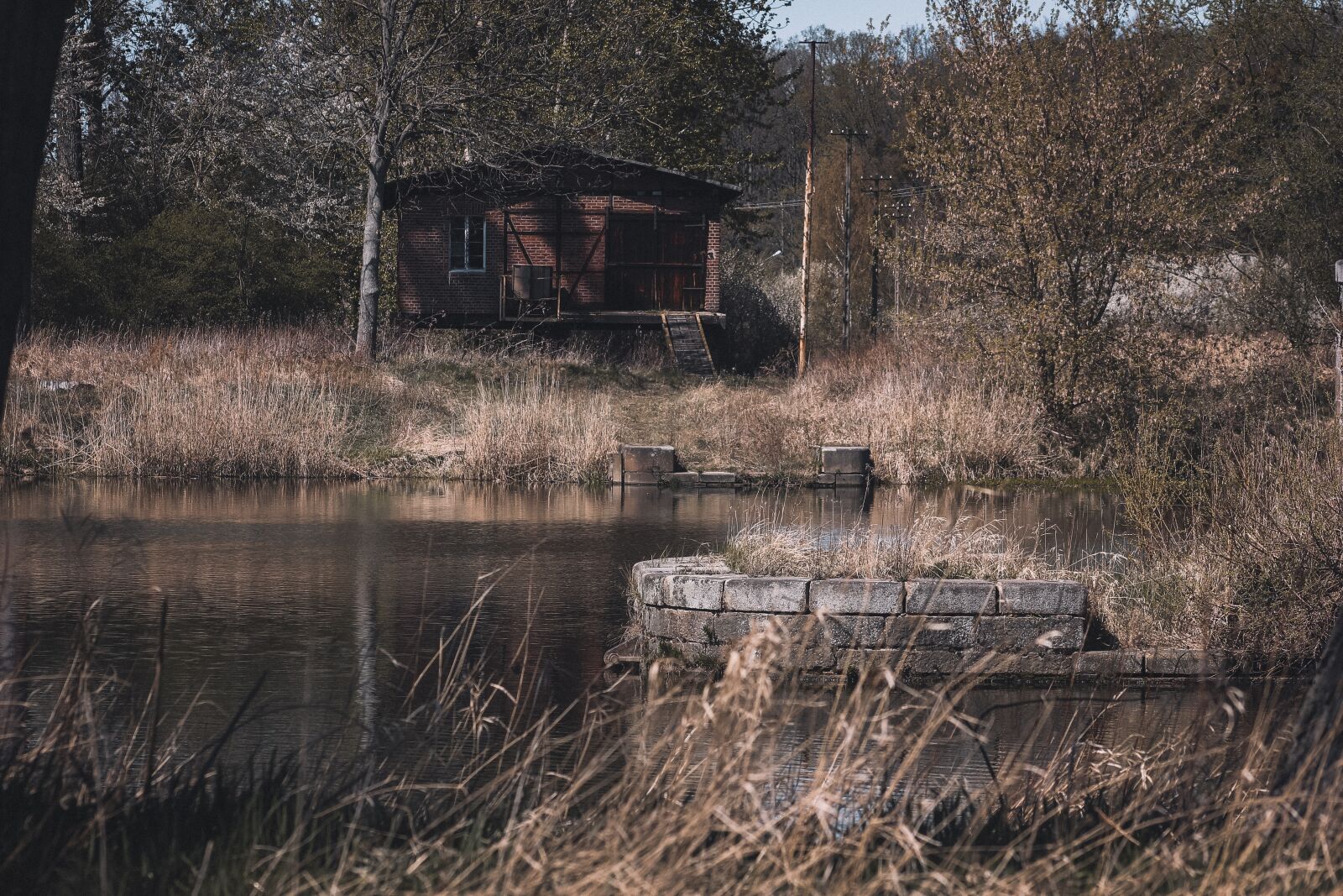 Canon EF75-300mm f/4-5.6 sample photo. Building, river, city photography