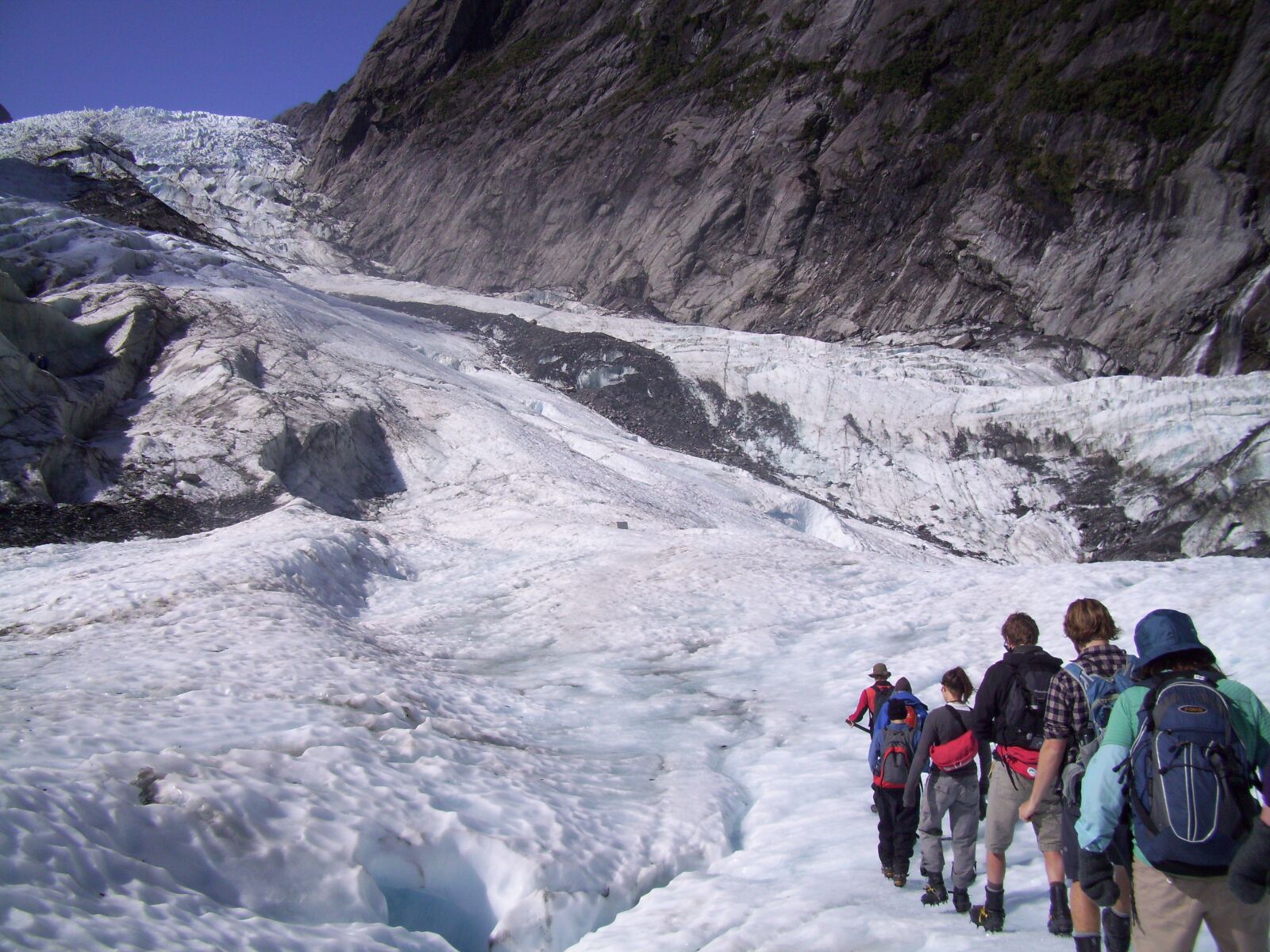 Kodak EASYSHARE M1073 IS DIGITAL CAMERA sample photo. Glacier, hiking, hike photography