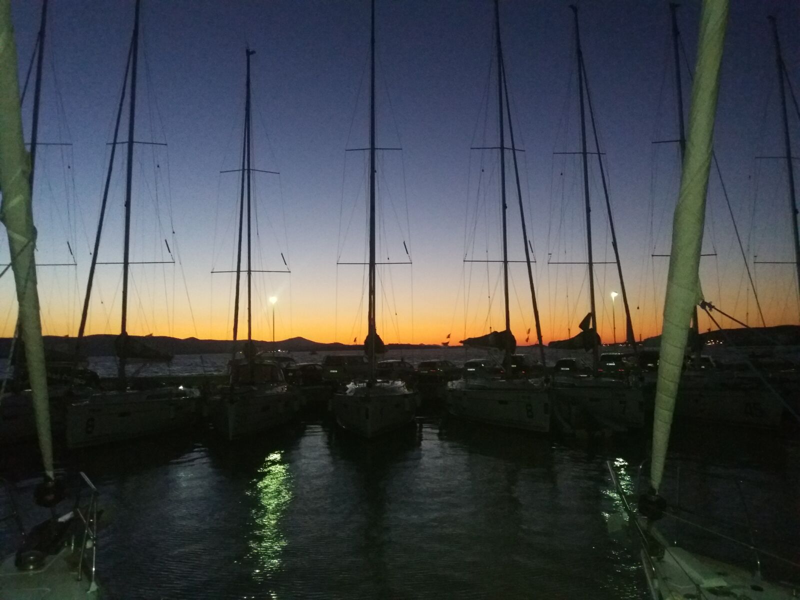 Samsung Galaxy J5(2016) sample photo. Sonnenuntergang, marina, hafen photography