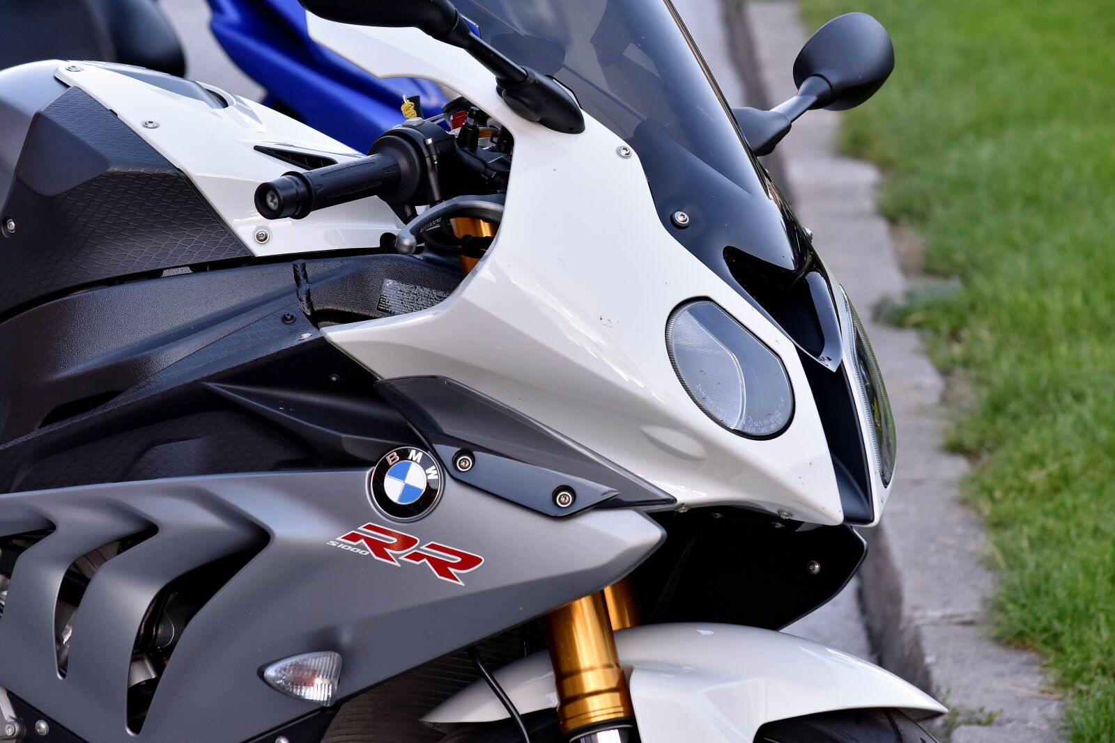 Nikon D5500 sample photo. Modern, motorcycle, steering wheel photography