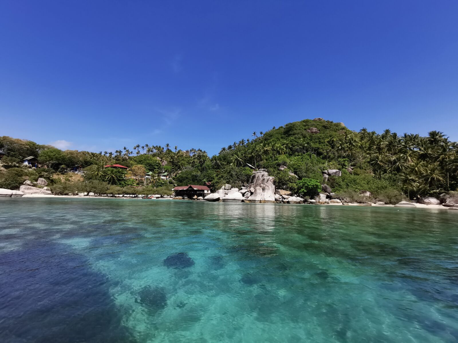 HUAWEI P30 Pro sample photo. Island, clear water, idyll photography