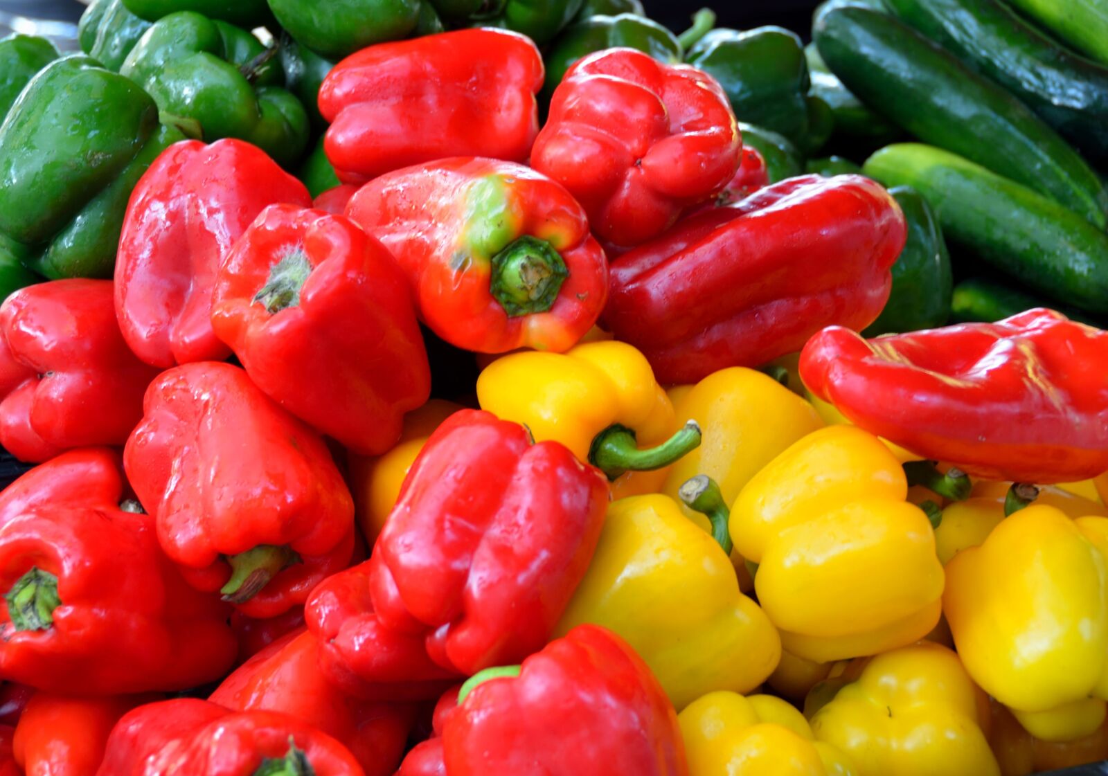 Nikon D7000 sample photo. Peppers, for sale, red photography