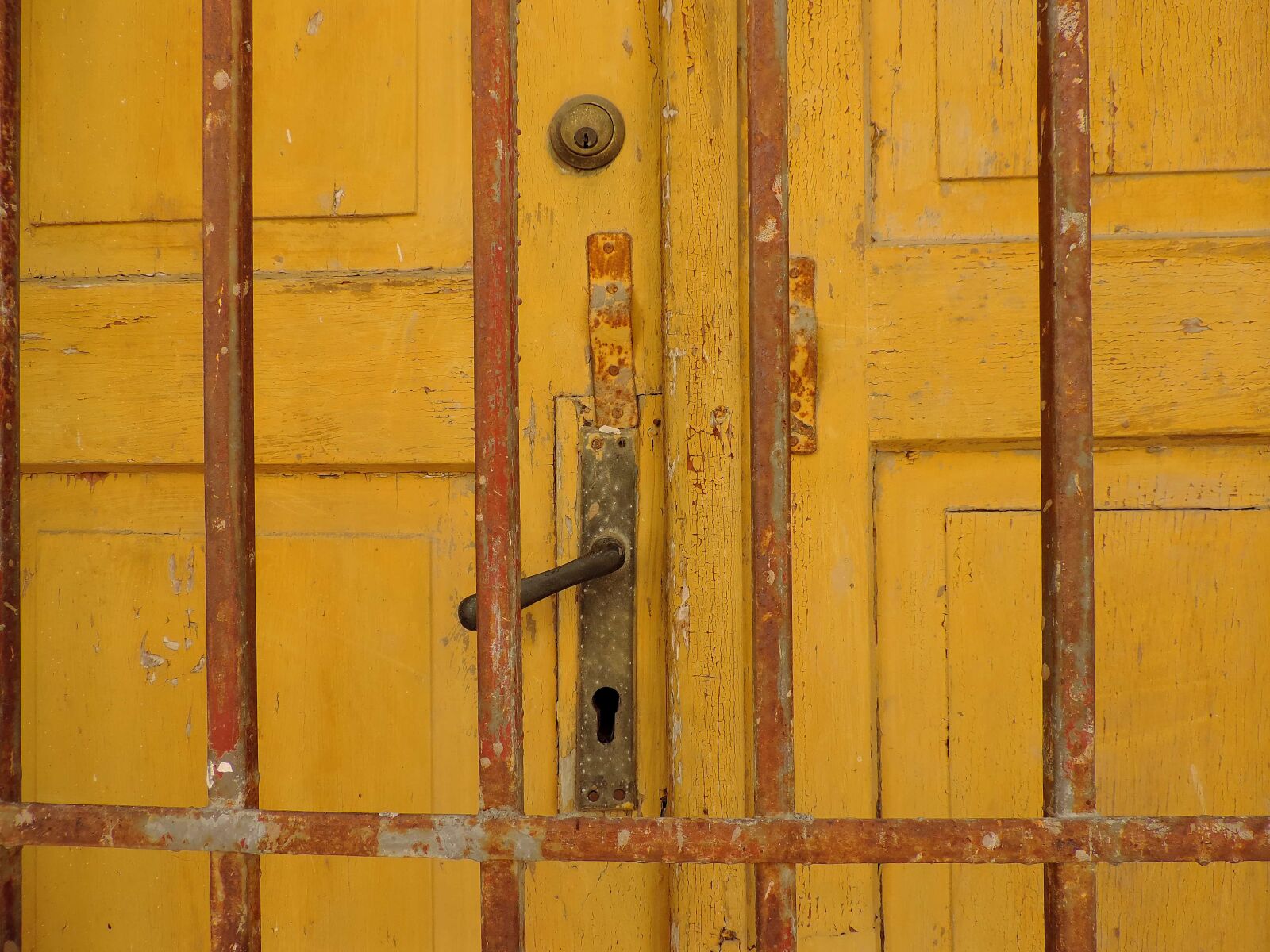 Nikon Coolpix P520 sample photo. Front door, lock, fastener photography