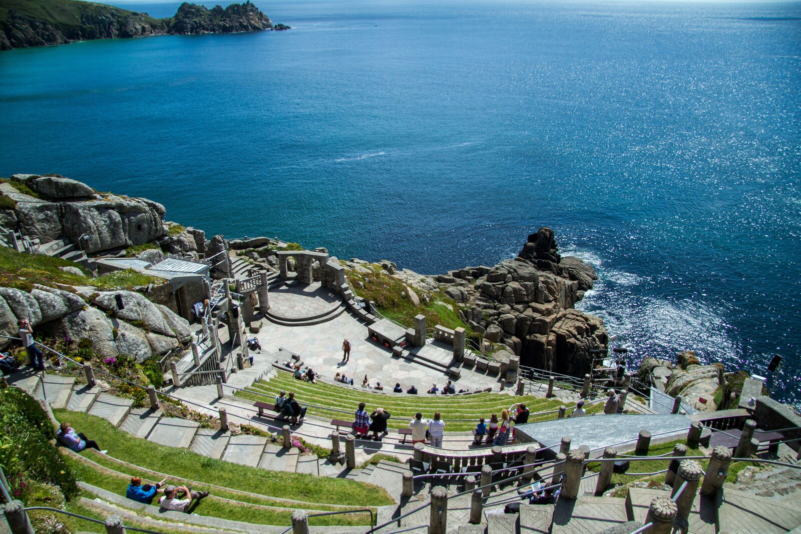 Canon EOS 7D sample photo. Minack theater, cornwall, south photography