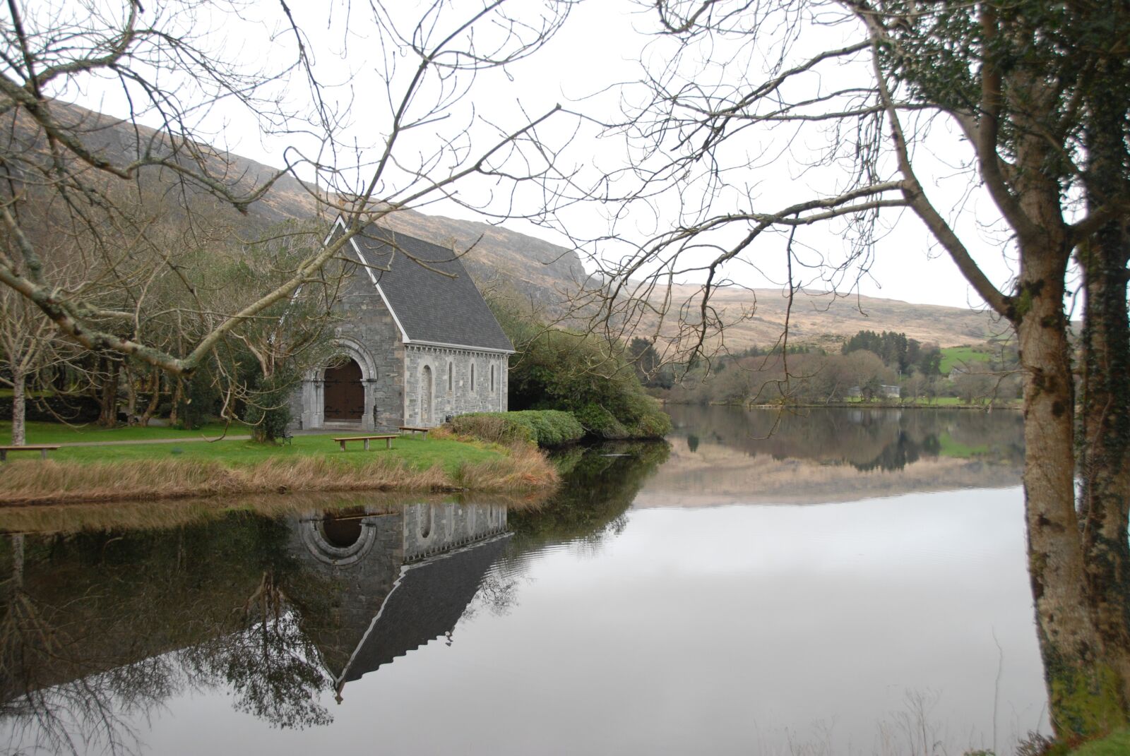 Nikon D200 sample photo. Ireland, church, landmark photography