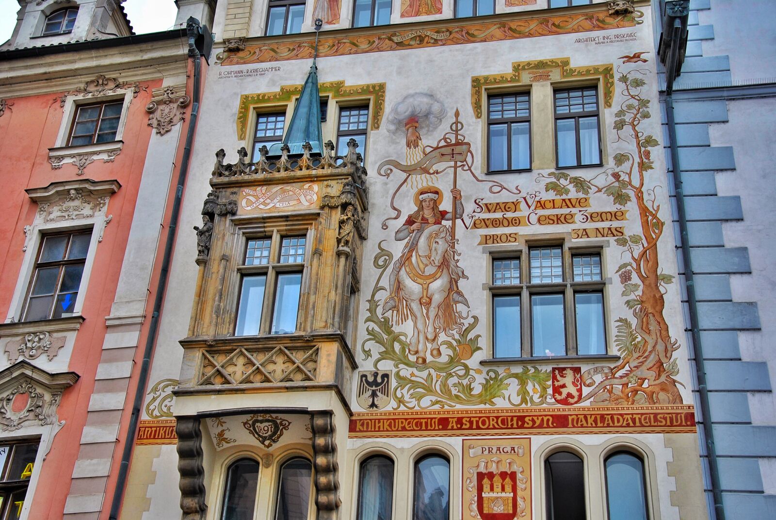 Nikon D3000 sample photo. Prague, czech republic, city photography