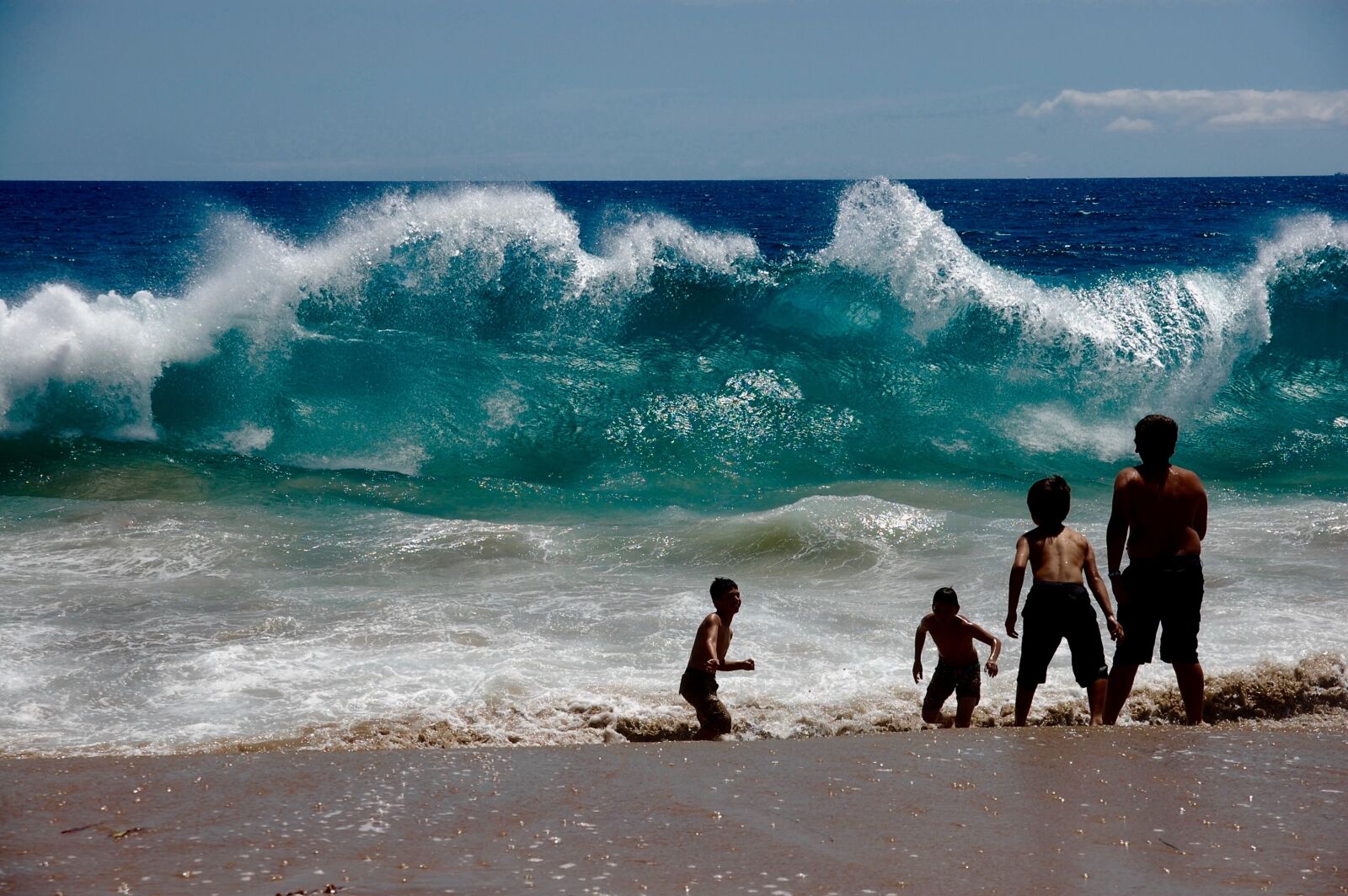 Nikon D40 sample photo. Sea, waves, water photography