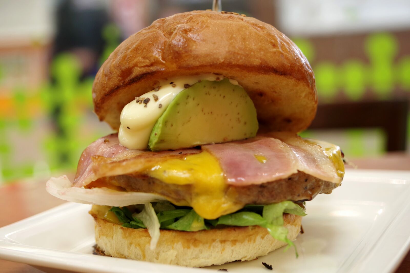 Pentax KP sample photo. Food, restaurant, burger photography