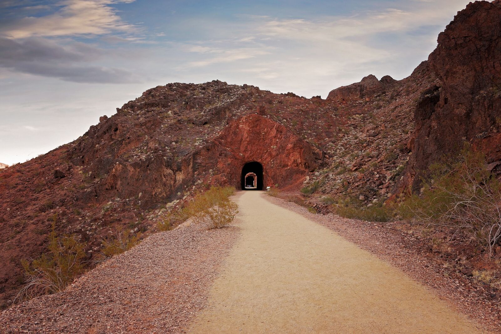 Canon EOS 70D sample photo. Railroad trail, hiking, tunnel photography