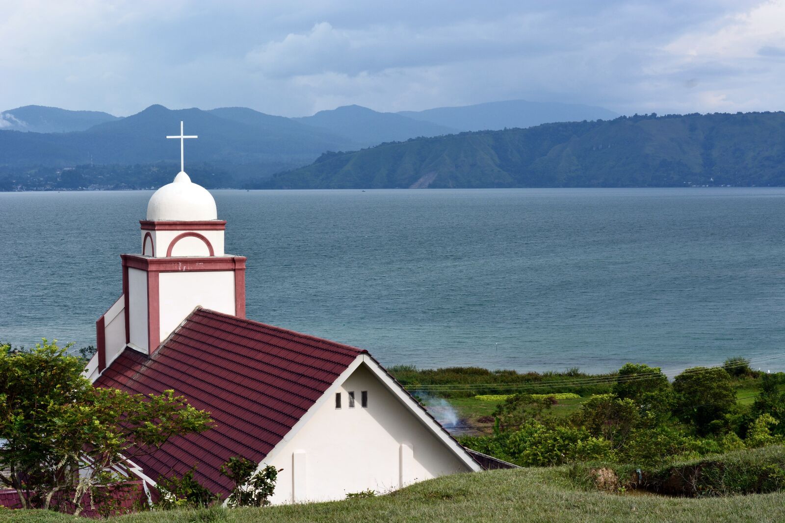 Nikon D7100 sample photo. Sumatra, indonesia, church photography