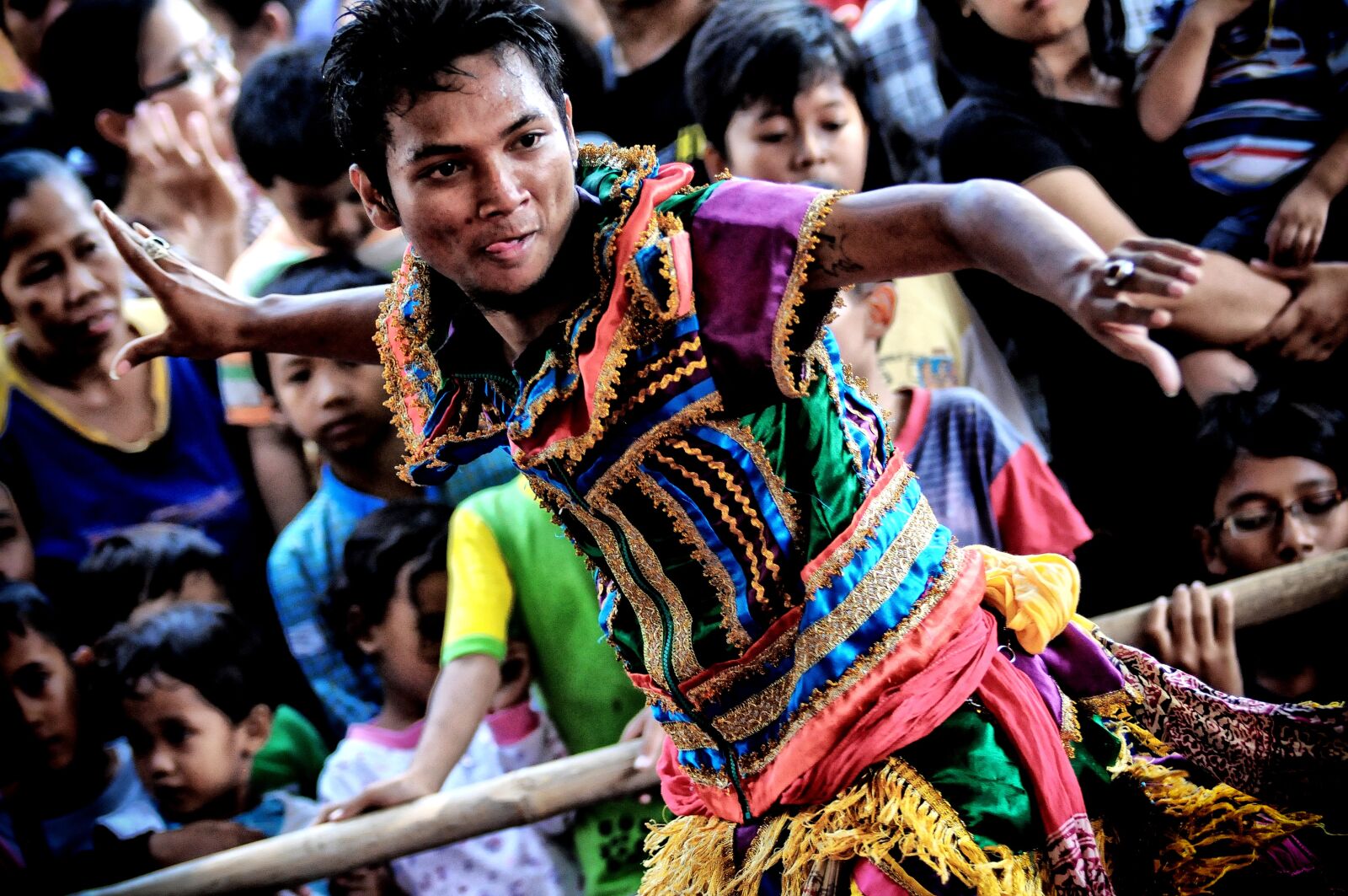 Nikon D300 sample photo. Jathilan, indonesia, culture photography