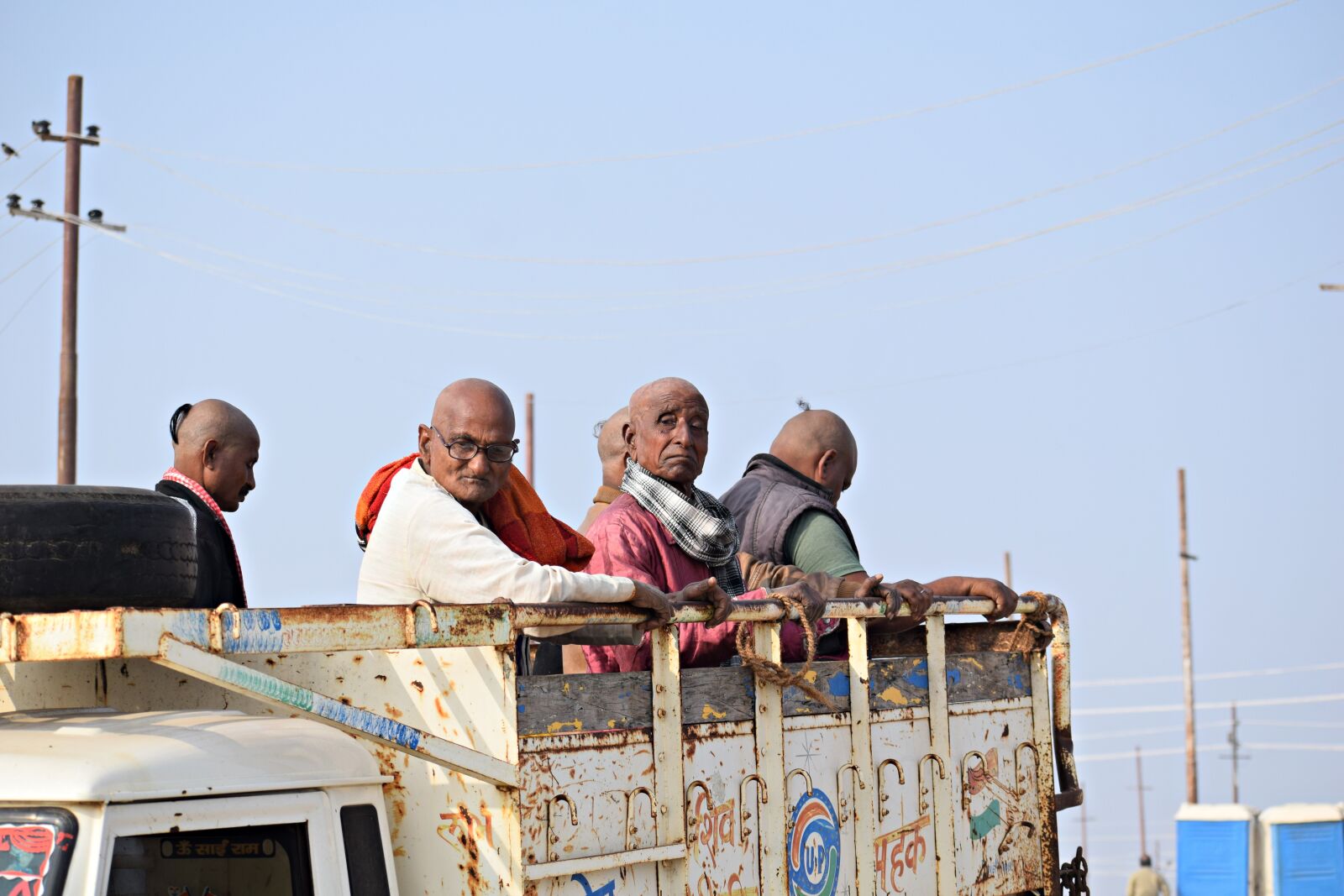 Nikon D3300 sample photo. Mundan, pragraj, ganga photography