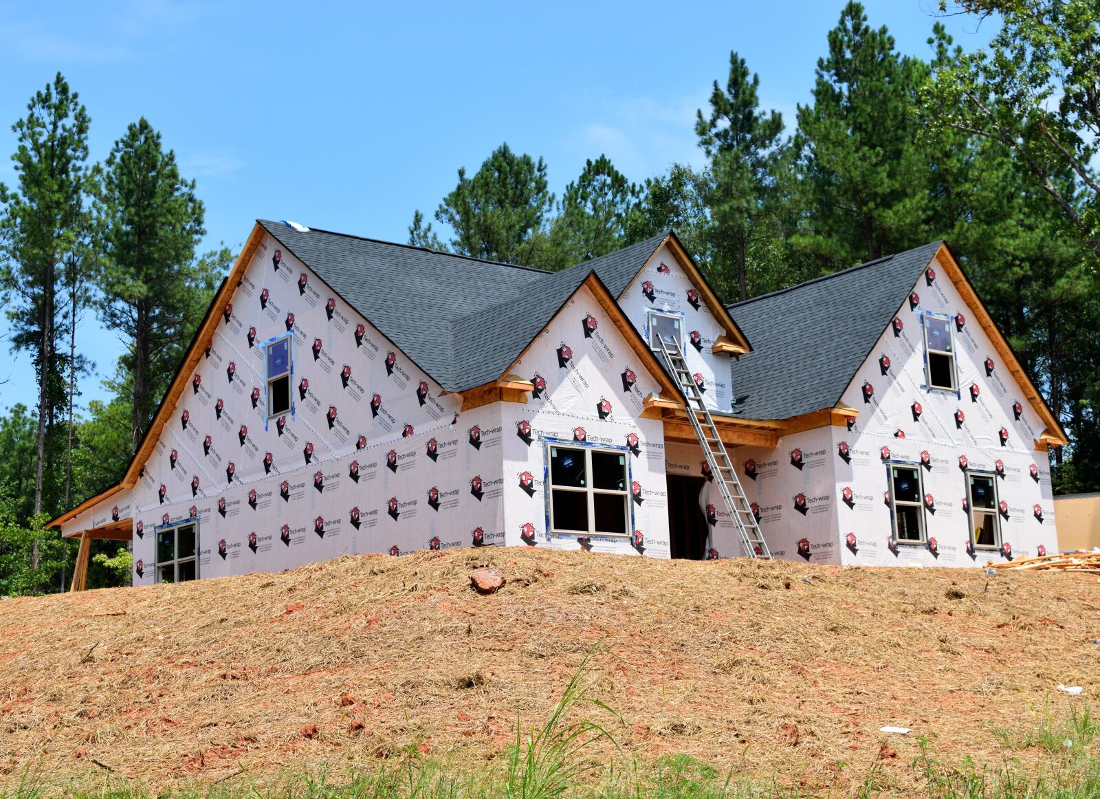 Nikon D3300 sample photo. Home construction, wood, home photography