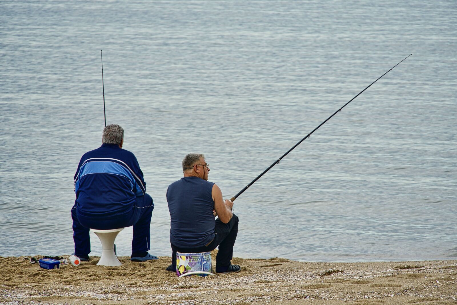 Sony a6500 sample photo. Fishermen, fishing, anglers photography