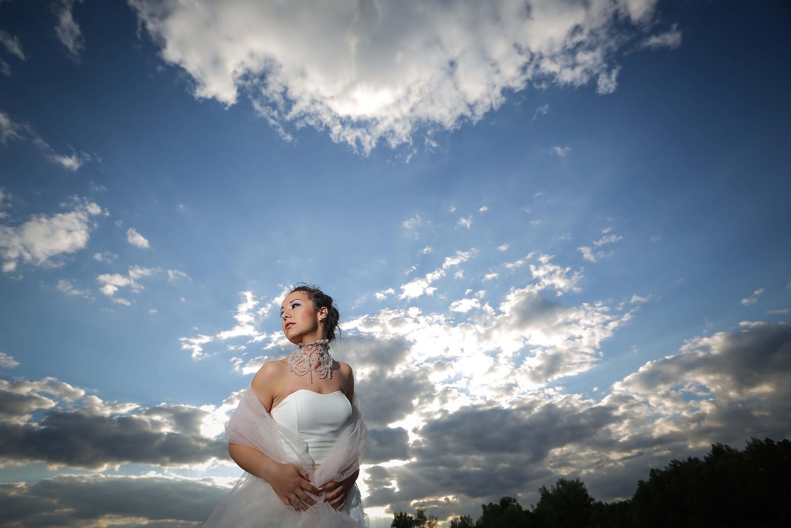 Canon EF 16-35mm F2.8L II USM sample photo. Beautiful, bride, professional, photo photography