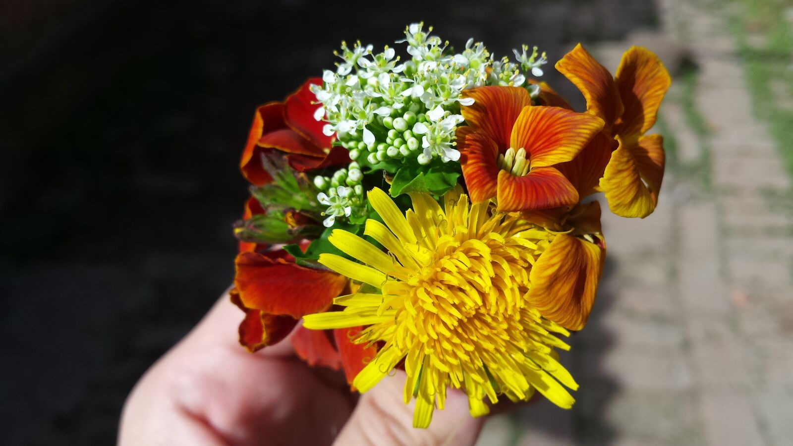 Samsung Galaxy S4 sample photo. Flowers, bouquet, summer photography