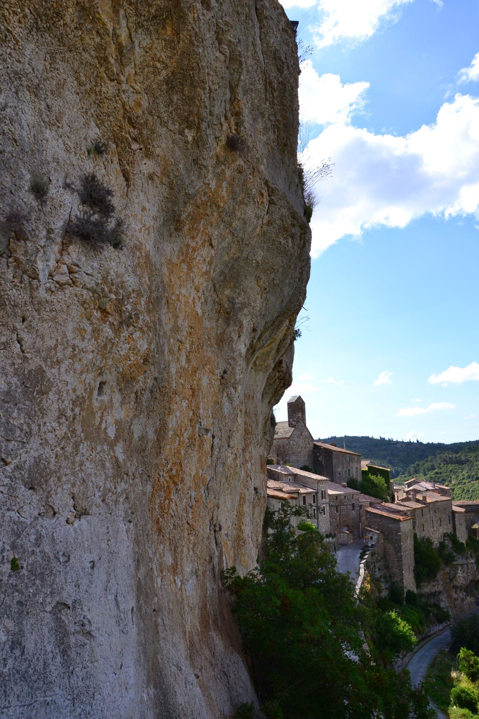 Nikon D3100 sample photo. Roc, rock, village photography