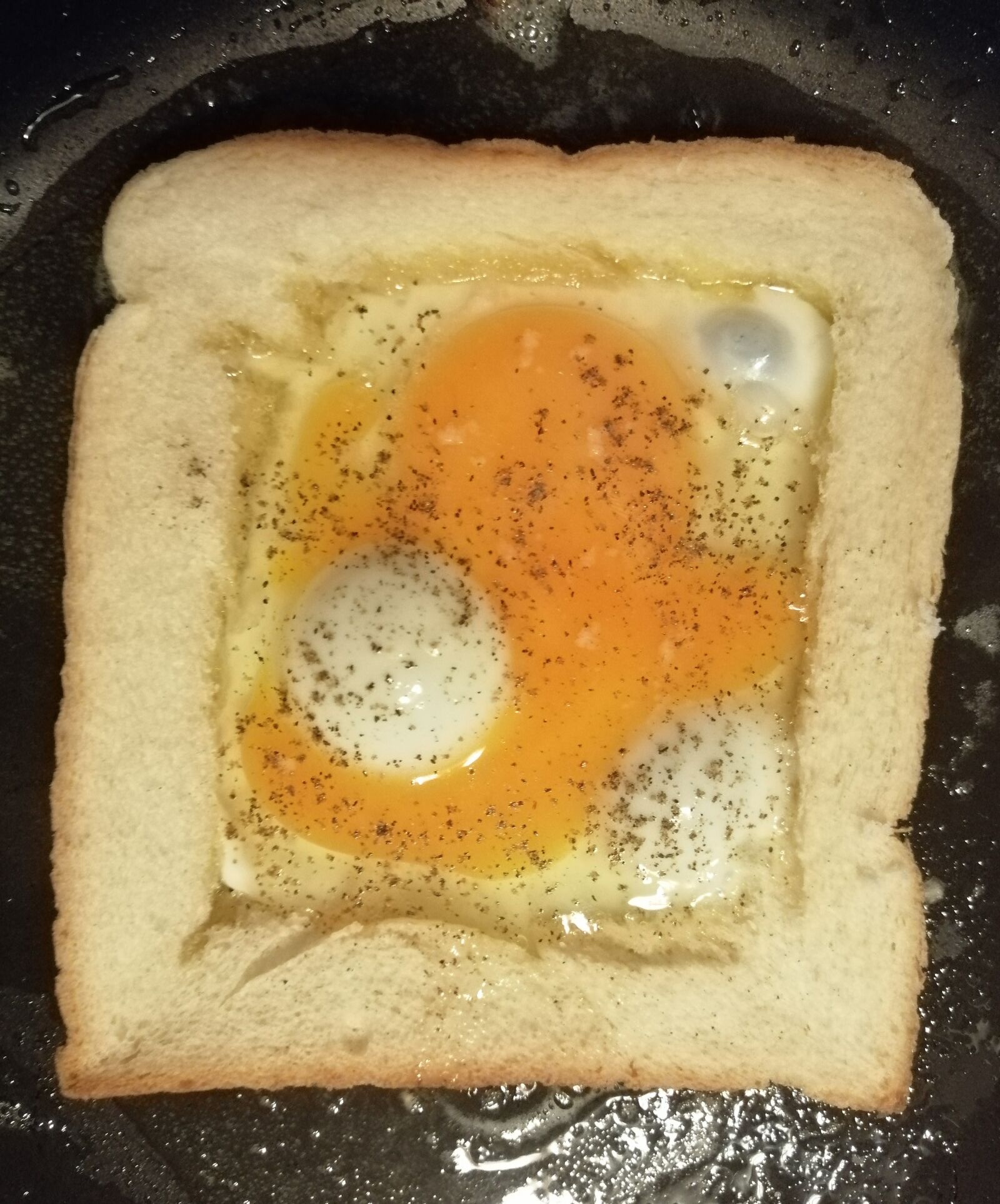 HUAWEI SNE-LX1 sample photo. Fried, egg, toast photography