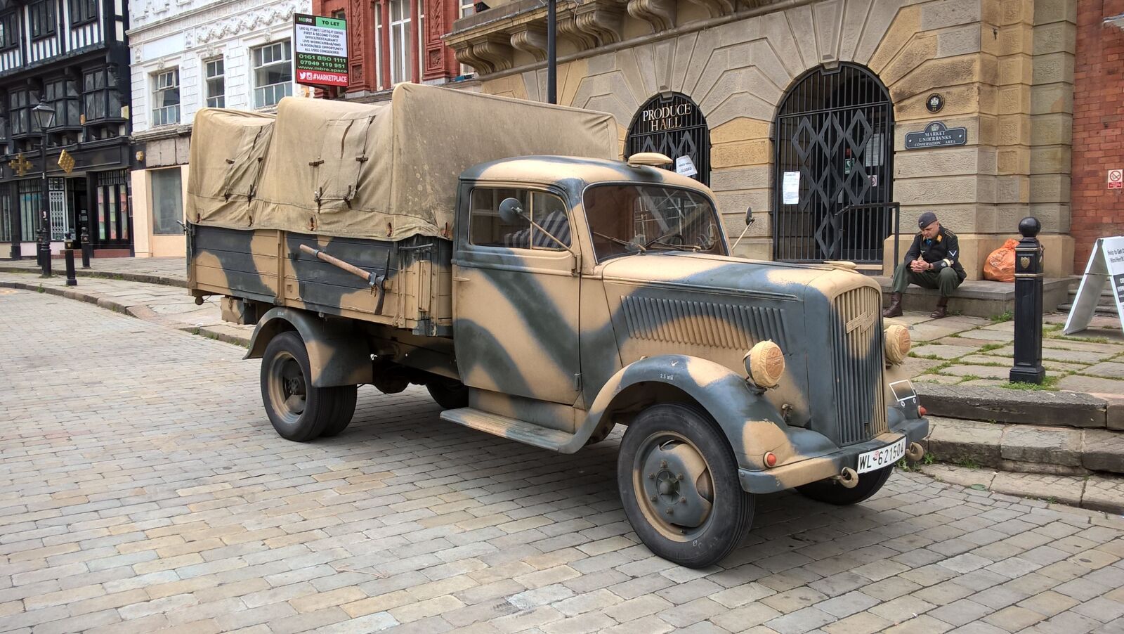 Microsoft Lumia 640 LTE sample photo. German, army, truck photography