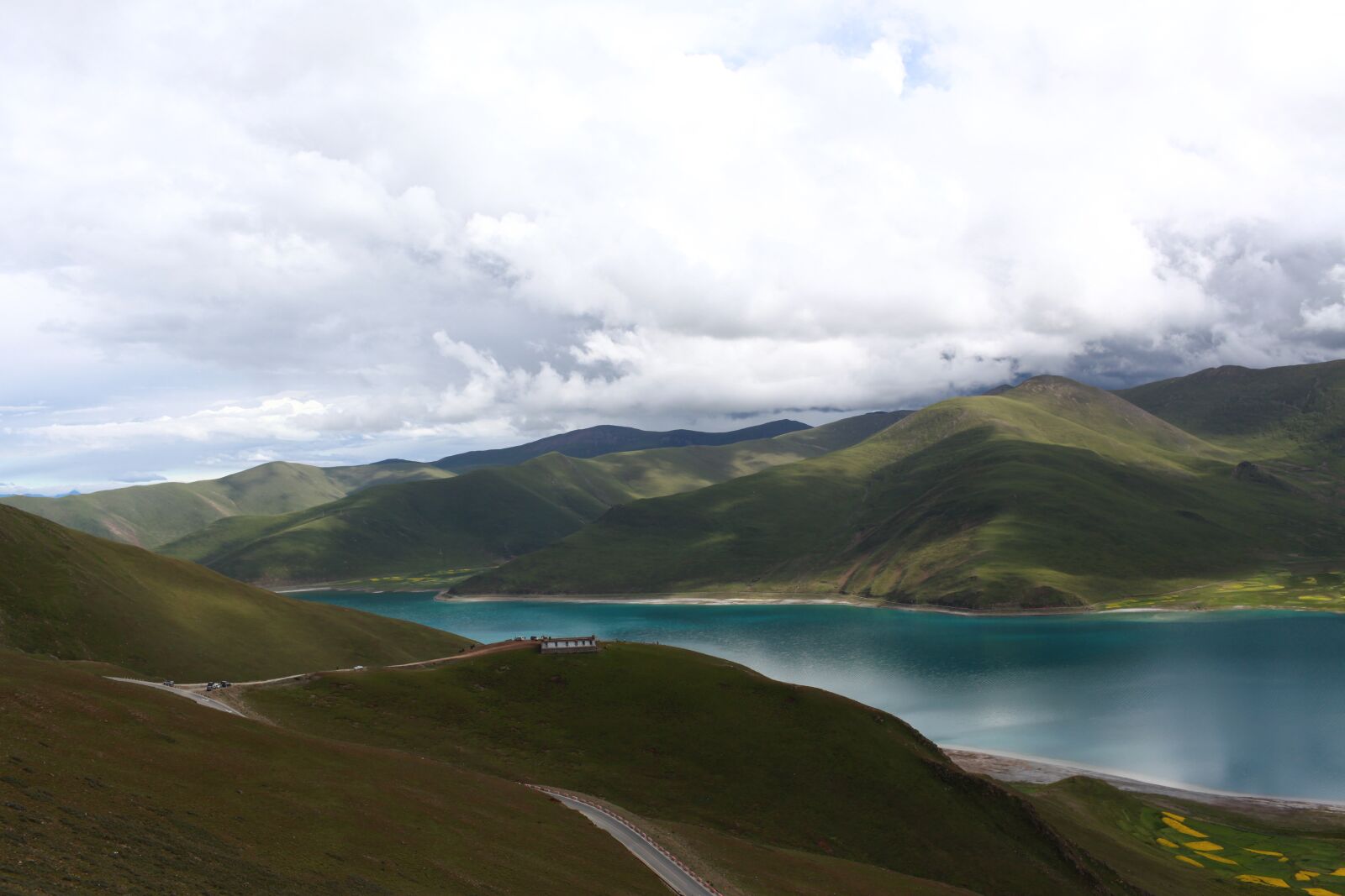 Canon EOS 5D Mark II sample photo. Lake, tibet, mountain photography