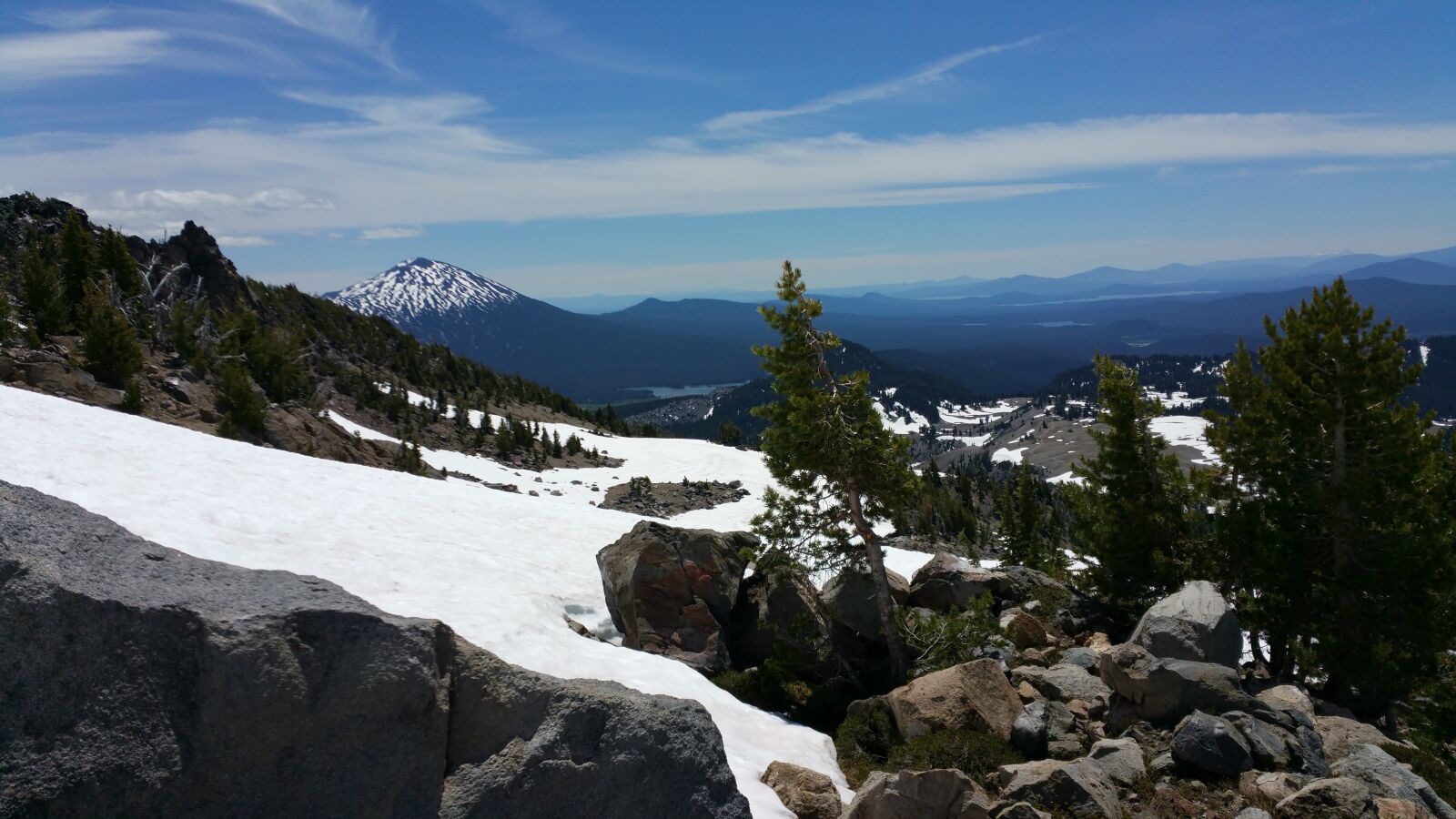 Samsung Galaxy Note Edge sample photo. Mountain, oregon, three sisters photography