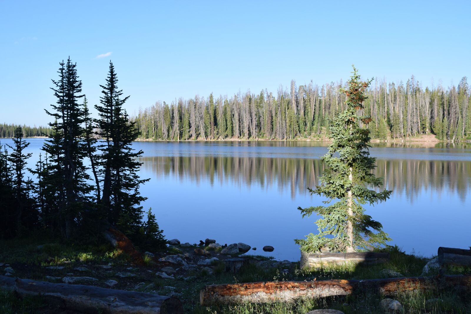 Nikon D3300 sample photo. Mirror lake, mountain scene photography