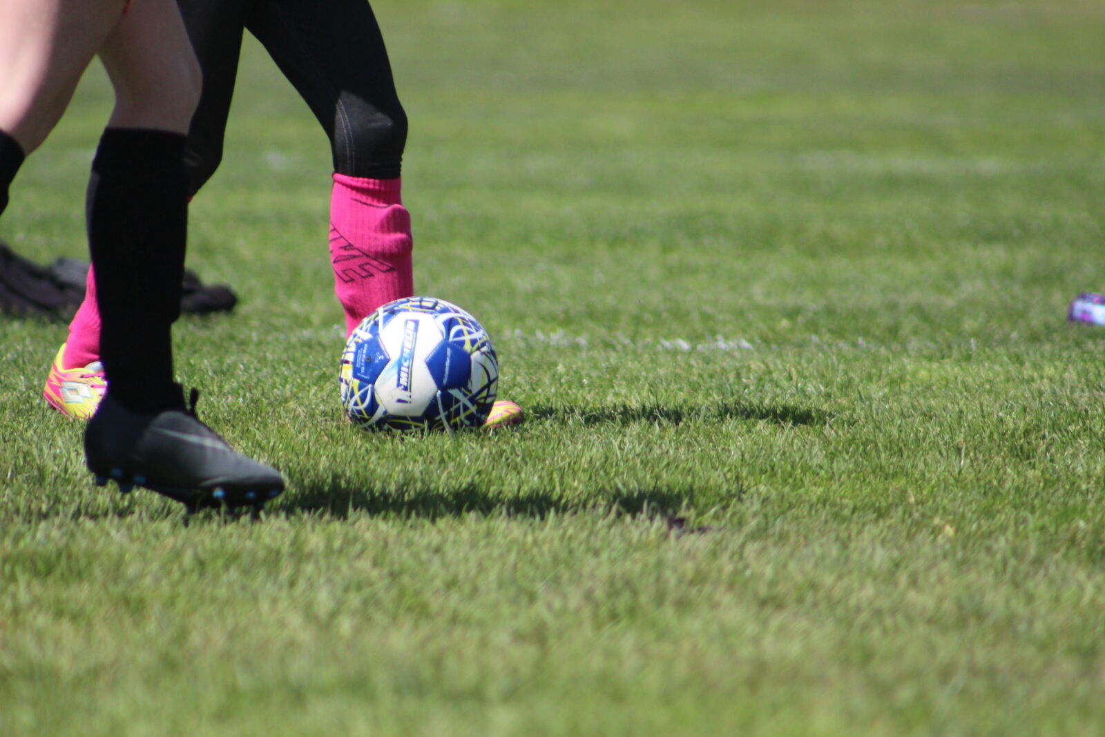 Canon EF 75-300mm f/4-5.6 sample photo. Game, girls, soccer, soccer photography