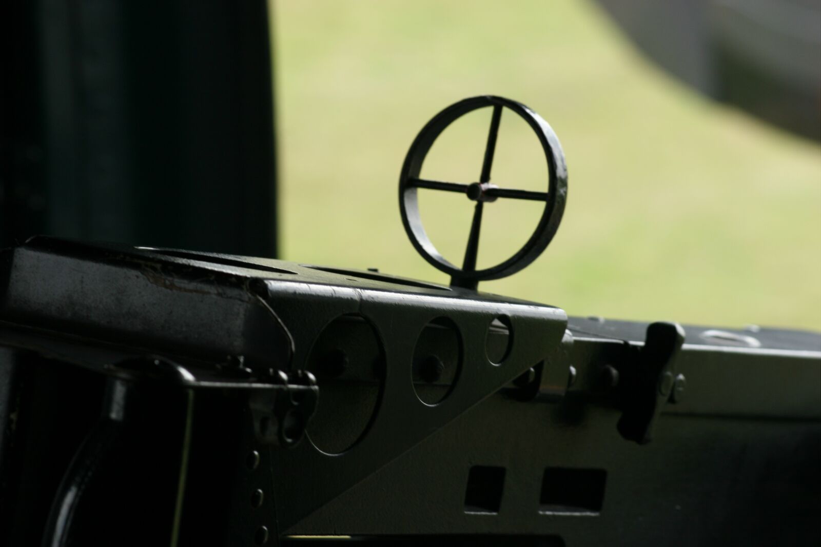 Canon EOS 20D sample photo. Wwii, gun site, b-24 photography